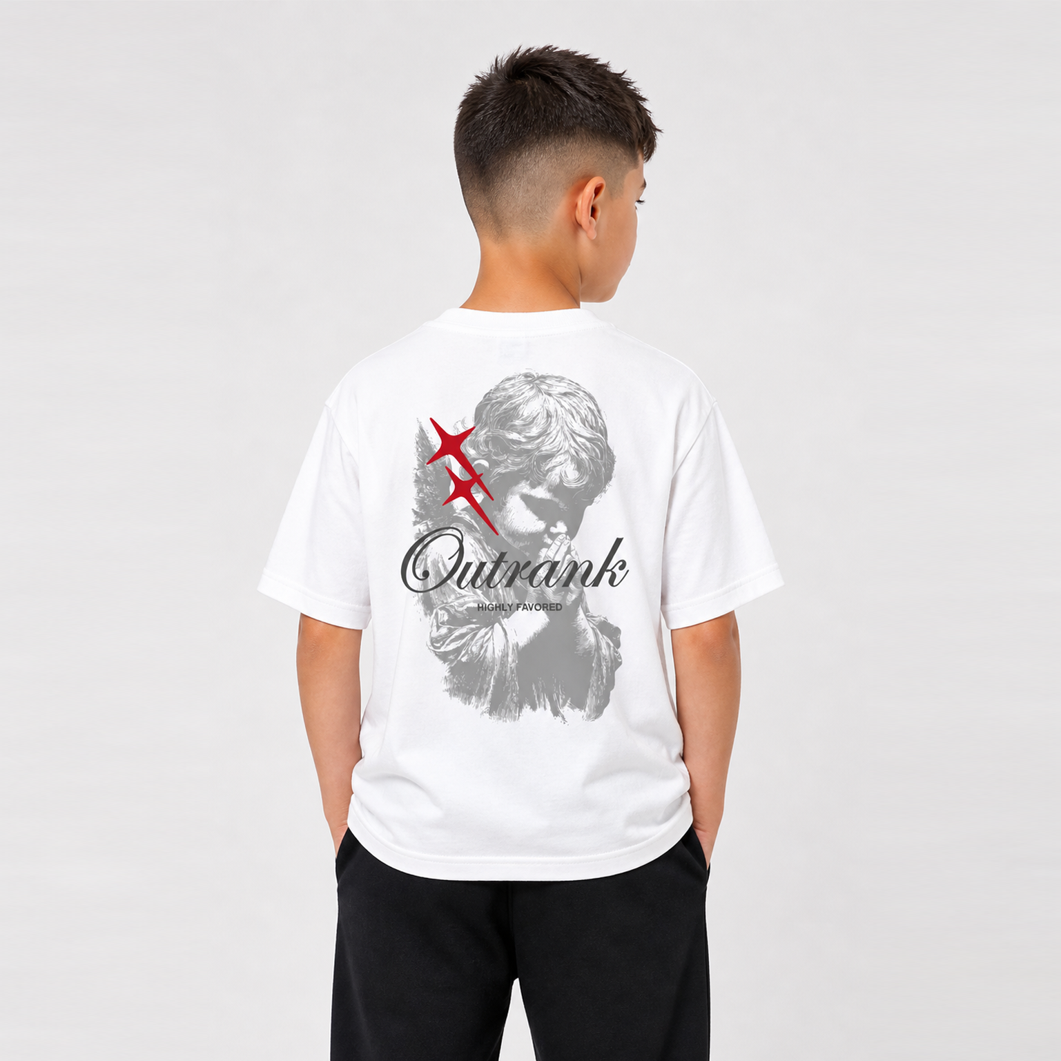 Highly Favored Youth T-shirt - White