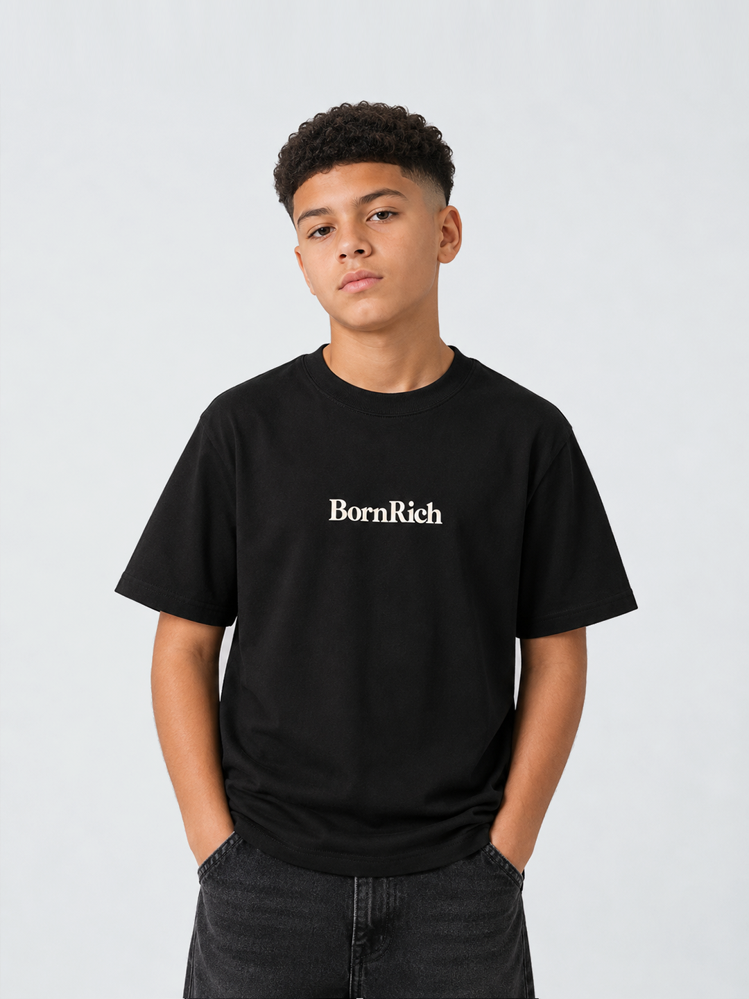 Born Rich Youth T-shirt - Black