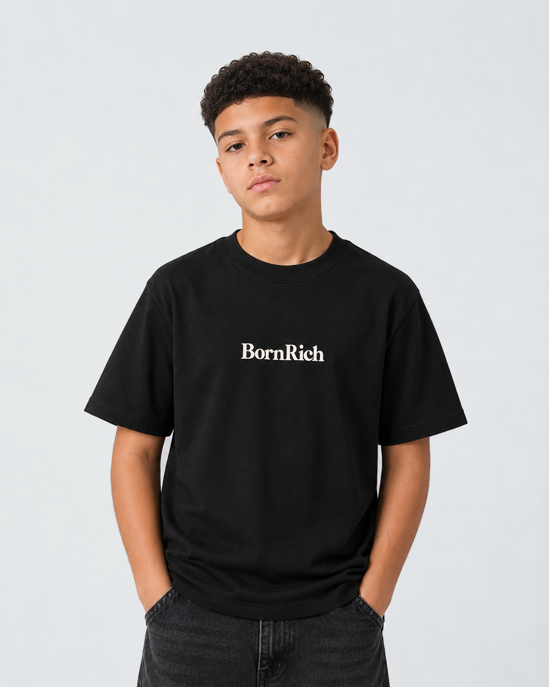 Born Rich Youth T-shirt - Black