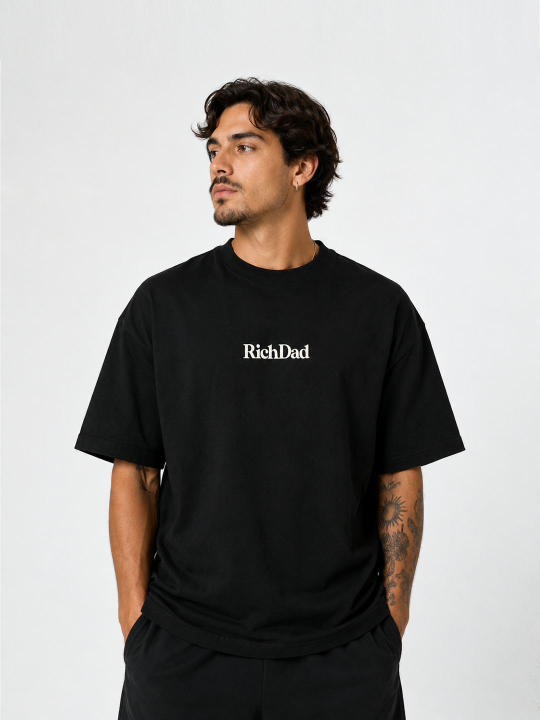 Rich Dad Ultra Heavyweight T-Shirt - Black