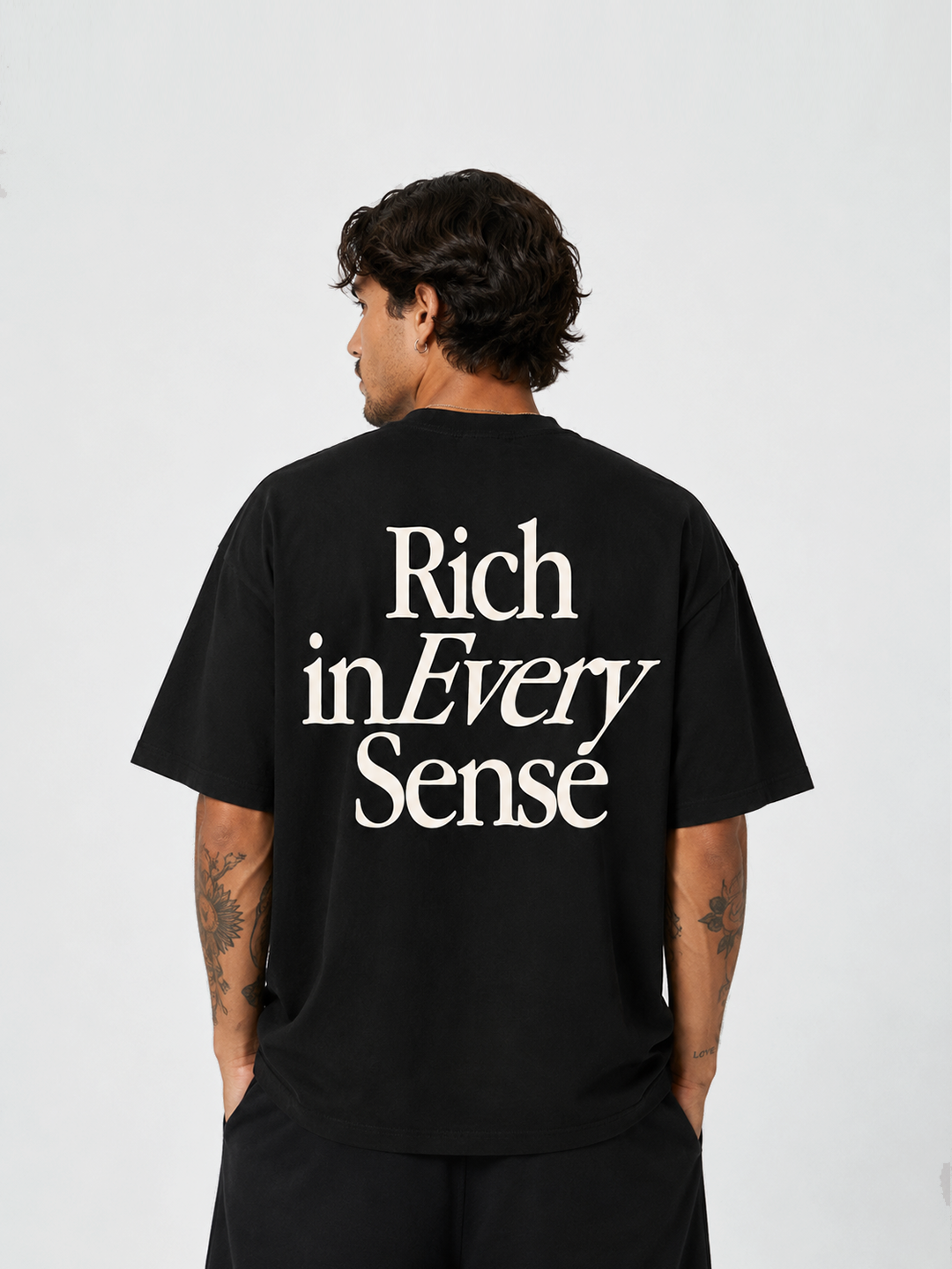 Rich Dad Ultra Heavyweight T-Shirt - Black
