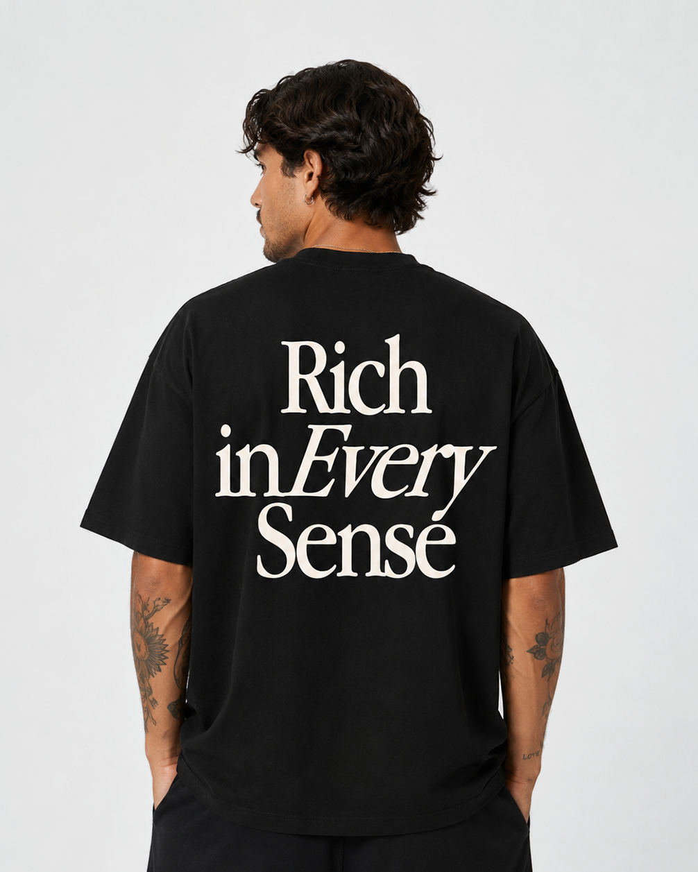Rich Dad Ultra Heavyweight T-Shirt - Black