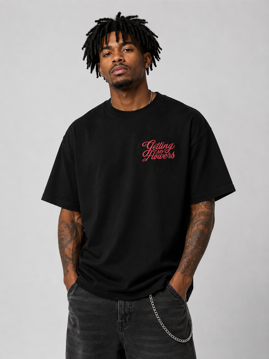 Getting My Flowers Embroidered Ultra Heavyweight T-shirt