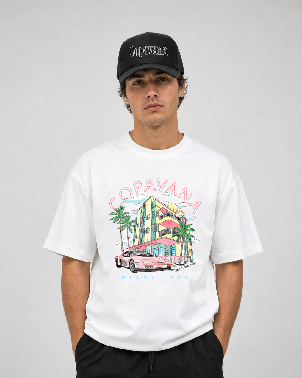 Copavana Embroidered Foam Trucker