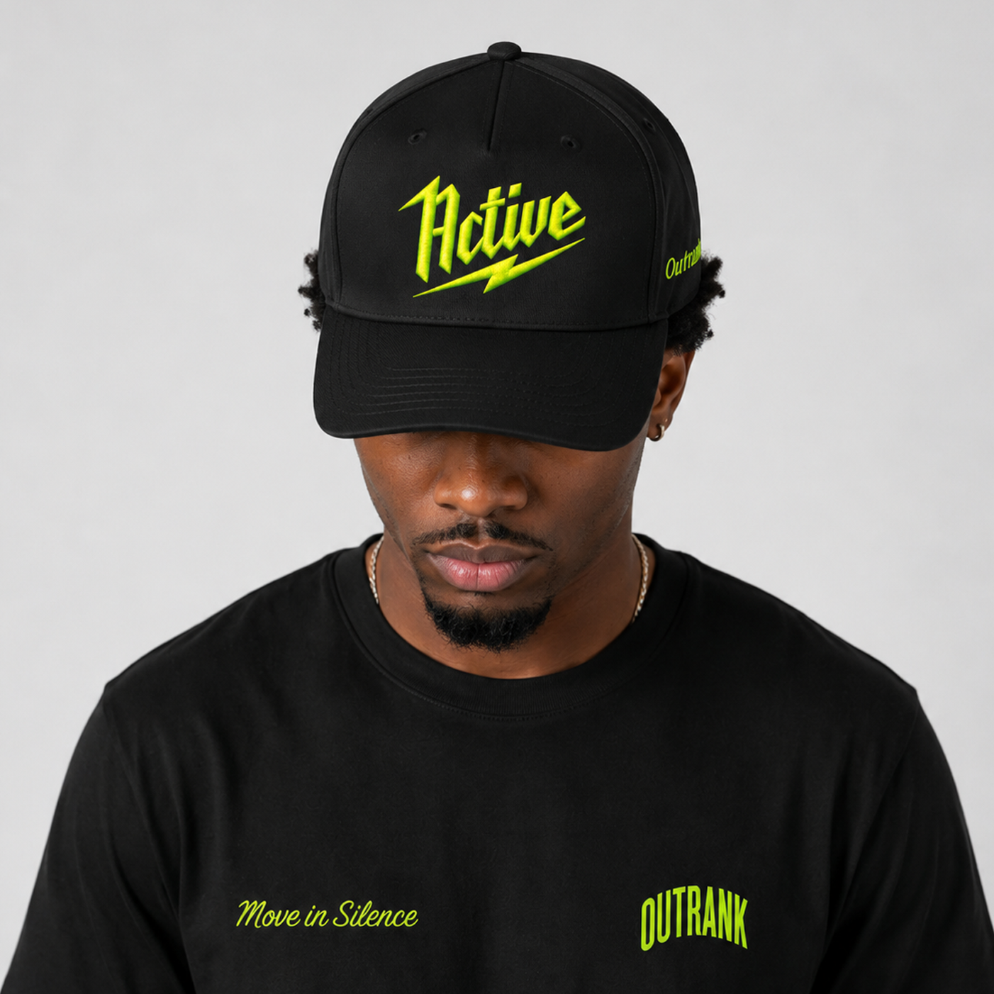Active Embroidered Snapback