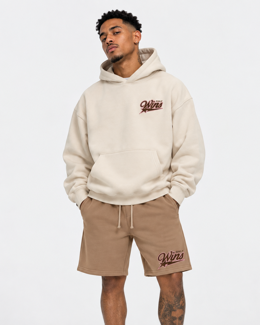 Only Wins Embroidered Ultra Heavyweight Hoodie