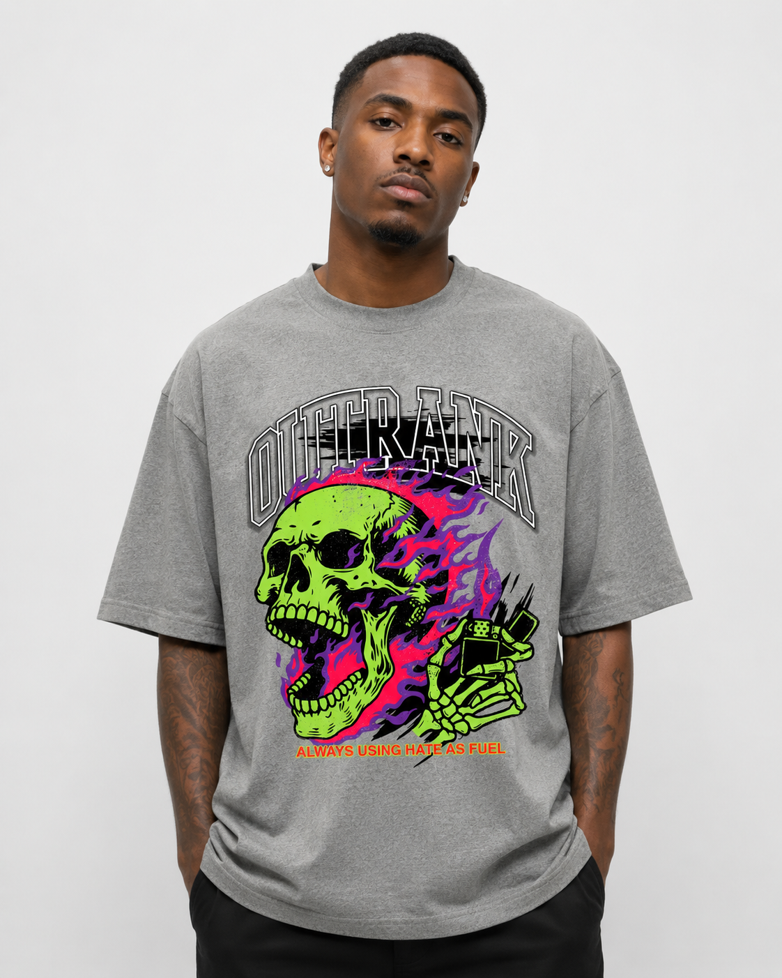 Always Using Hate as Fuel Ultra Heavyweight T-shirt