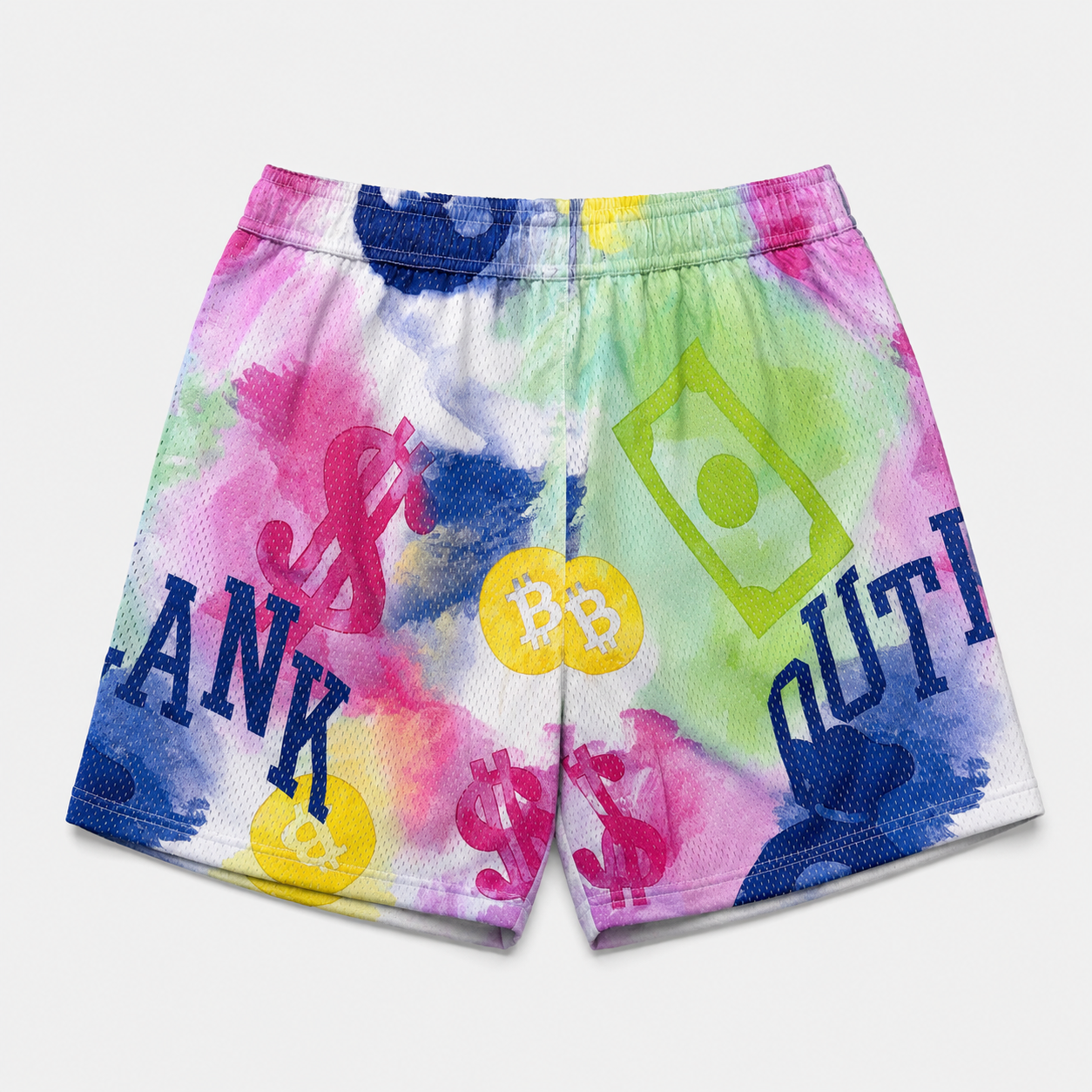 Watercolor 7" Inseam Mesh Basketball Shorts