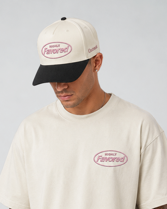 Highly Favored Embroidered Snapback