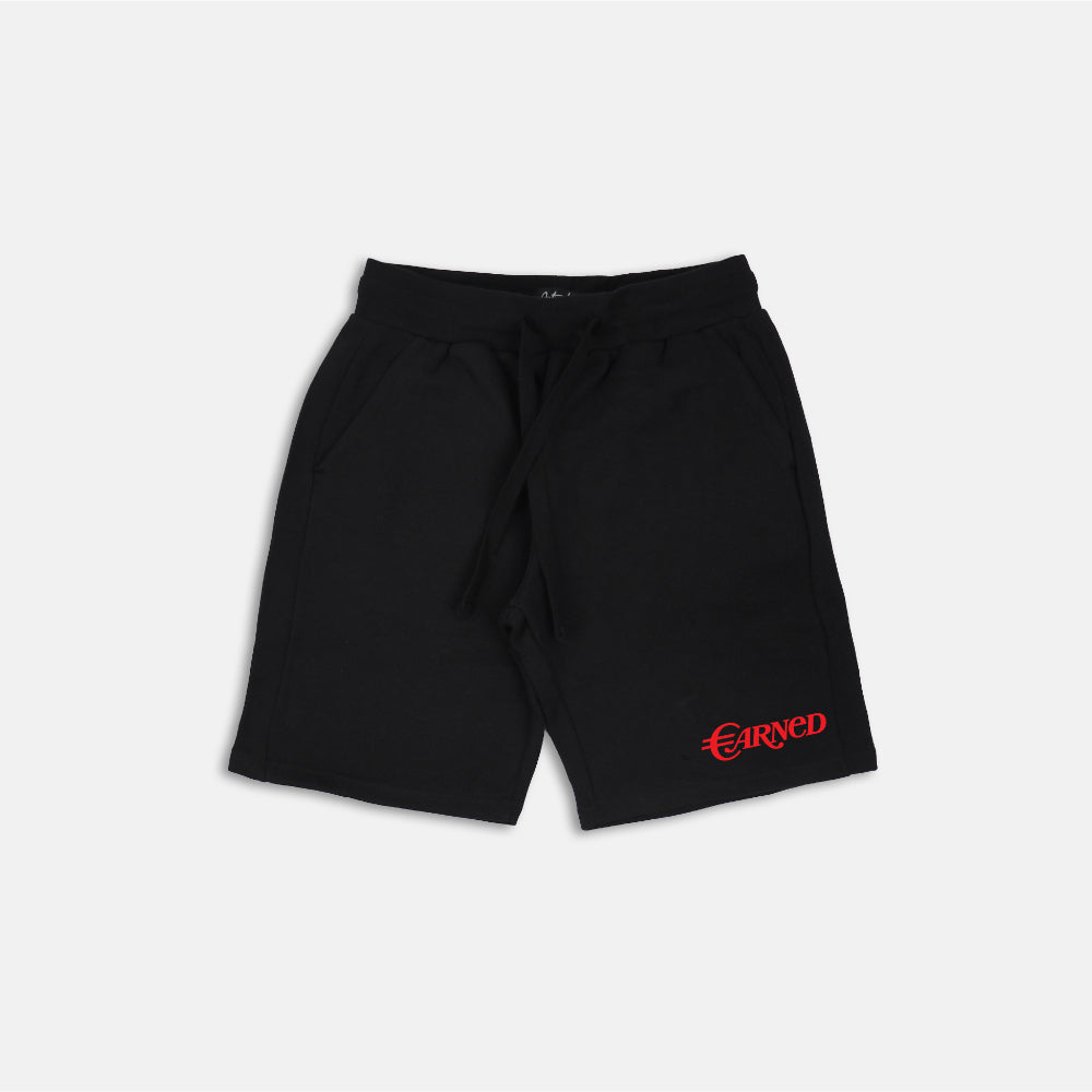 Earned Embroidered Shorts