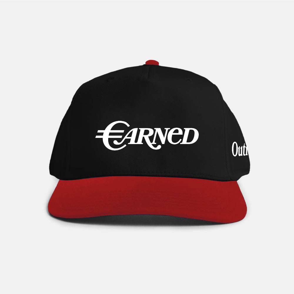 Earned Puff Embroidered Snapback