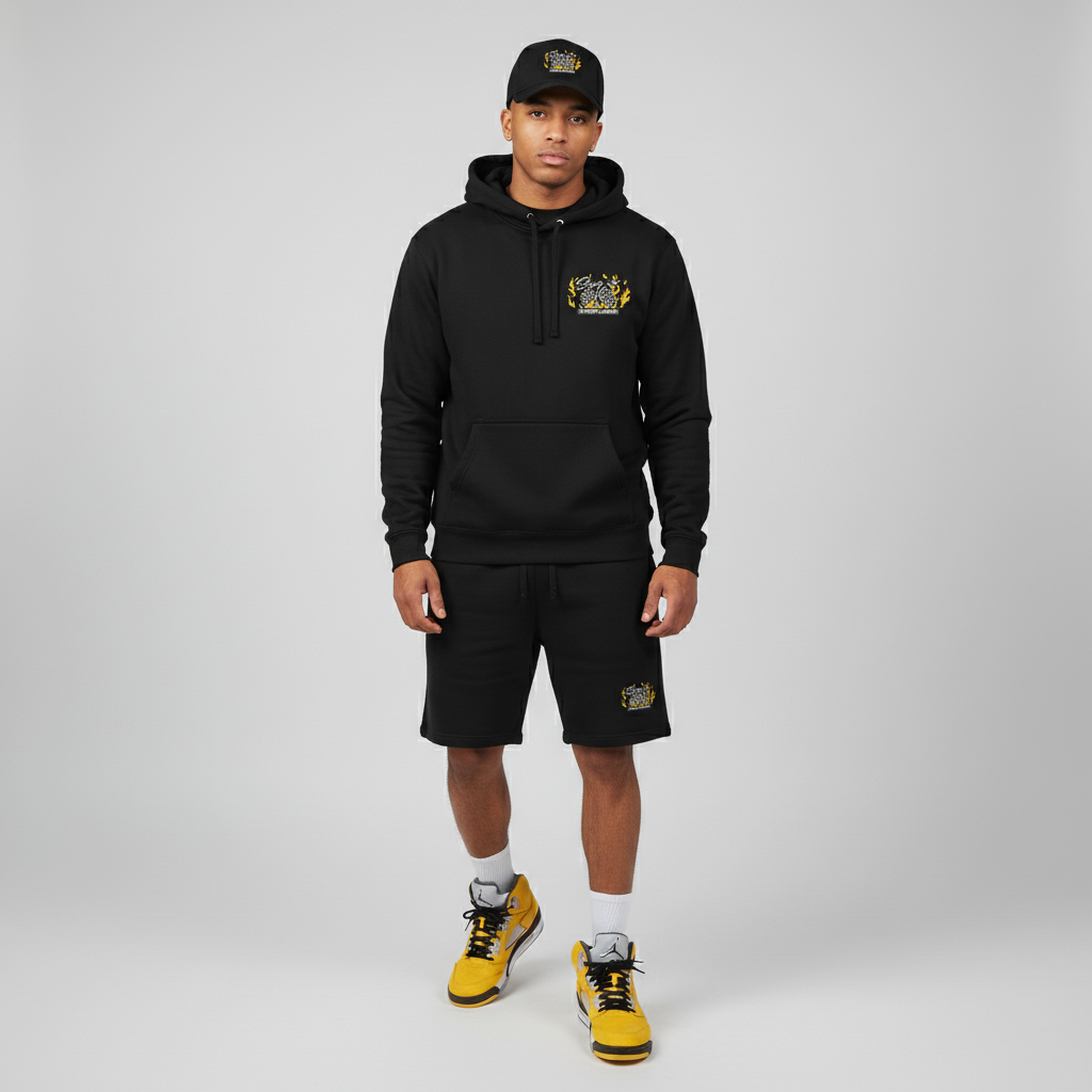 Stay In Your Lane Embroidered Short