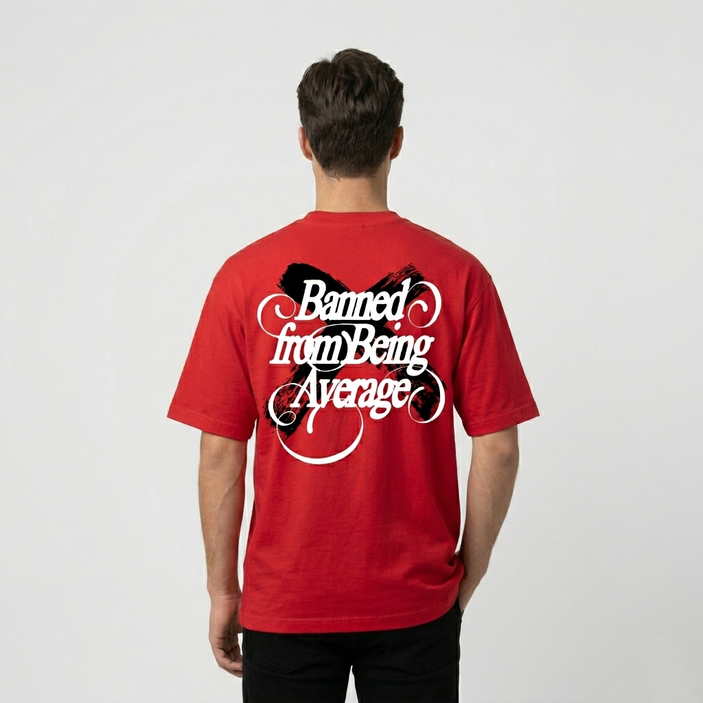 Banned from Being Average Ultra Heavyweight T-shirt