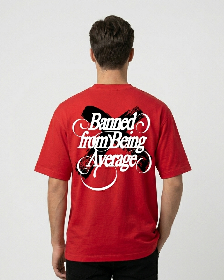 Banned from Being Average Ultra Heavyweight T-shirt