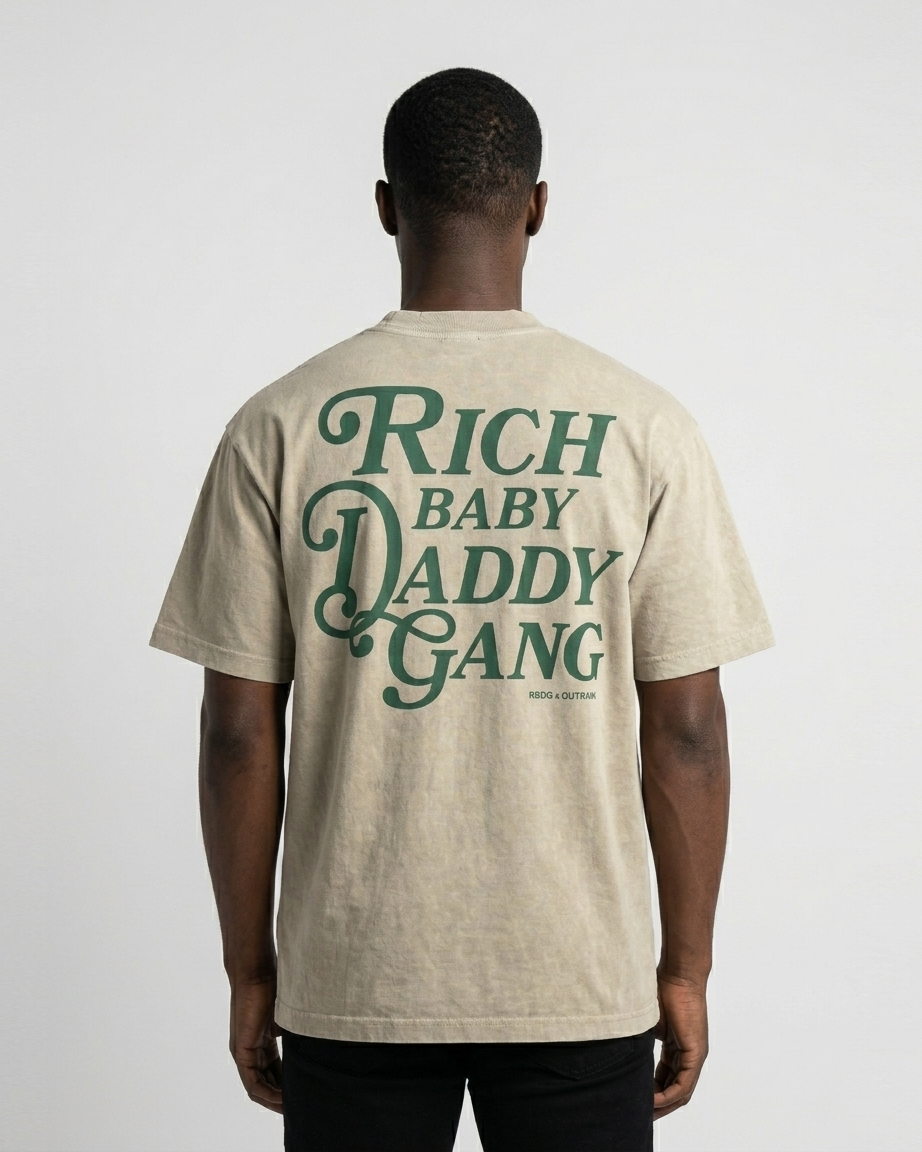 RBDG Premium Oversized T-shirt- Oatmeal