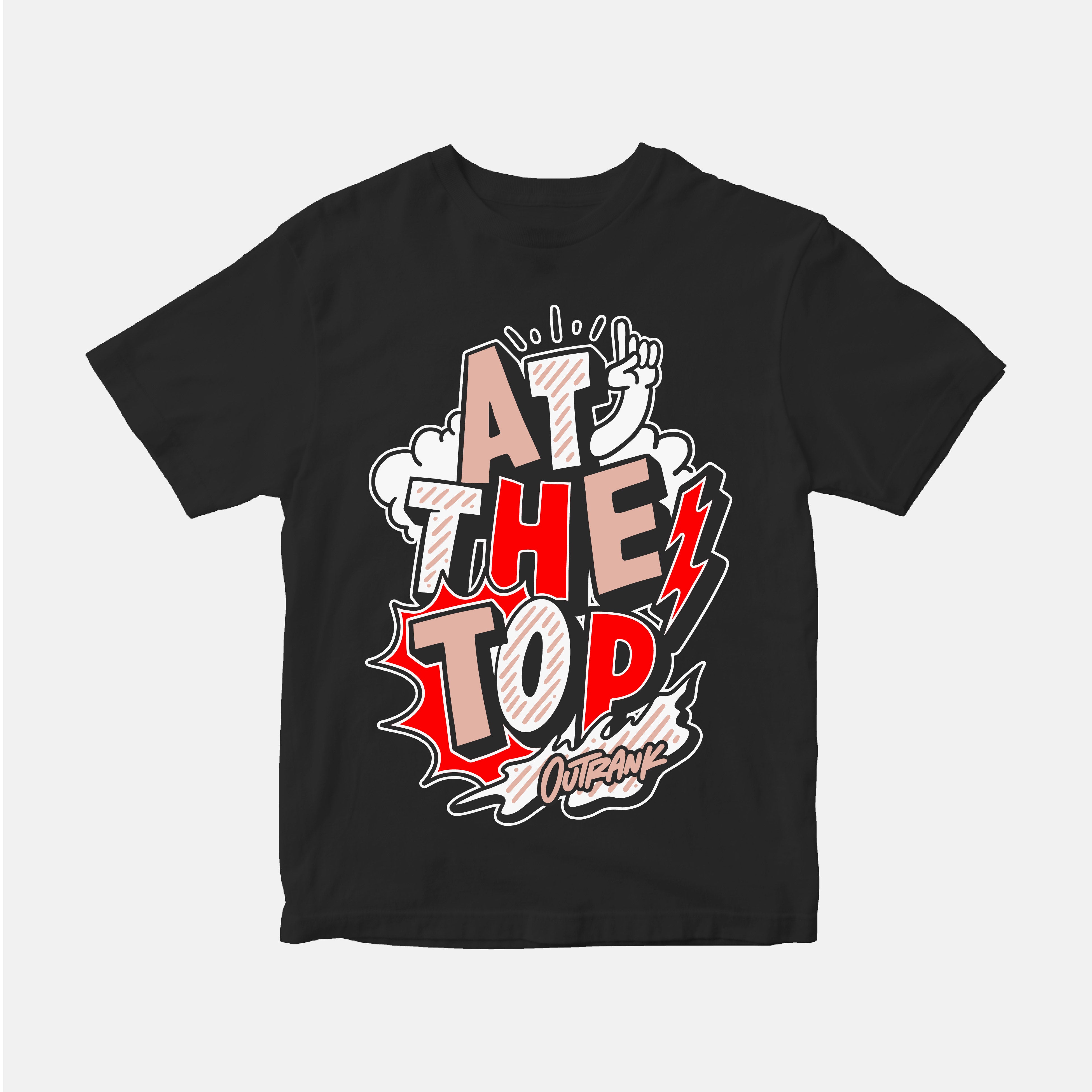 At the Top Youth T-shirt - BLACK