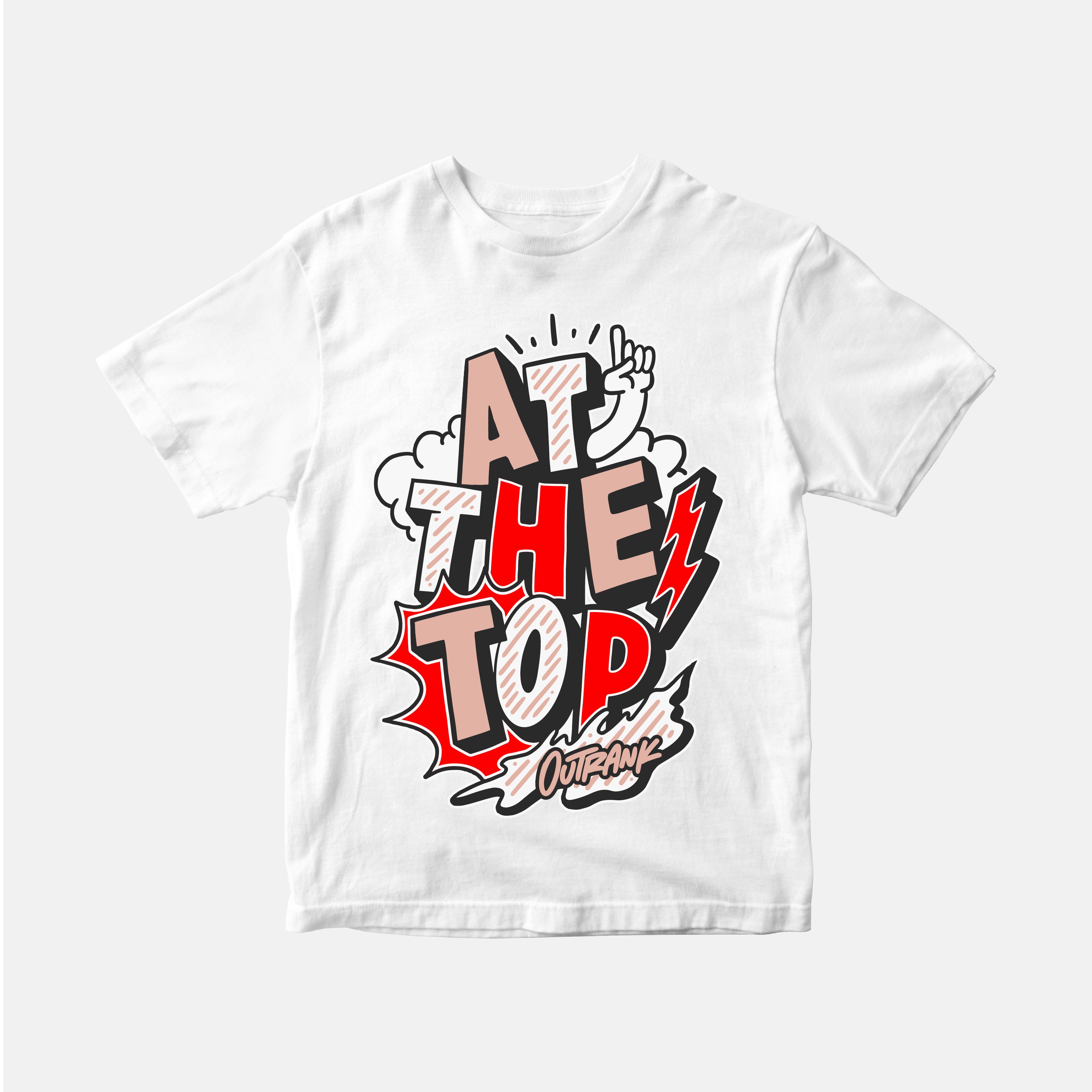 At the Top Youth T-shirt - WHITE