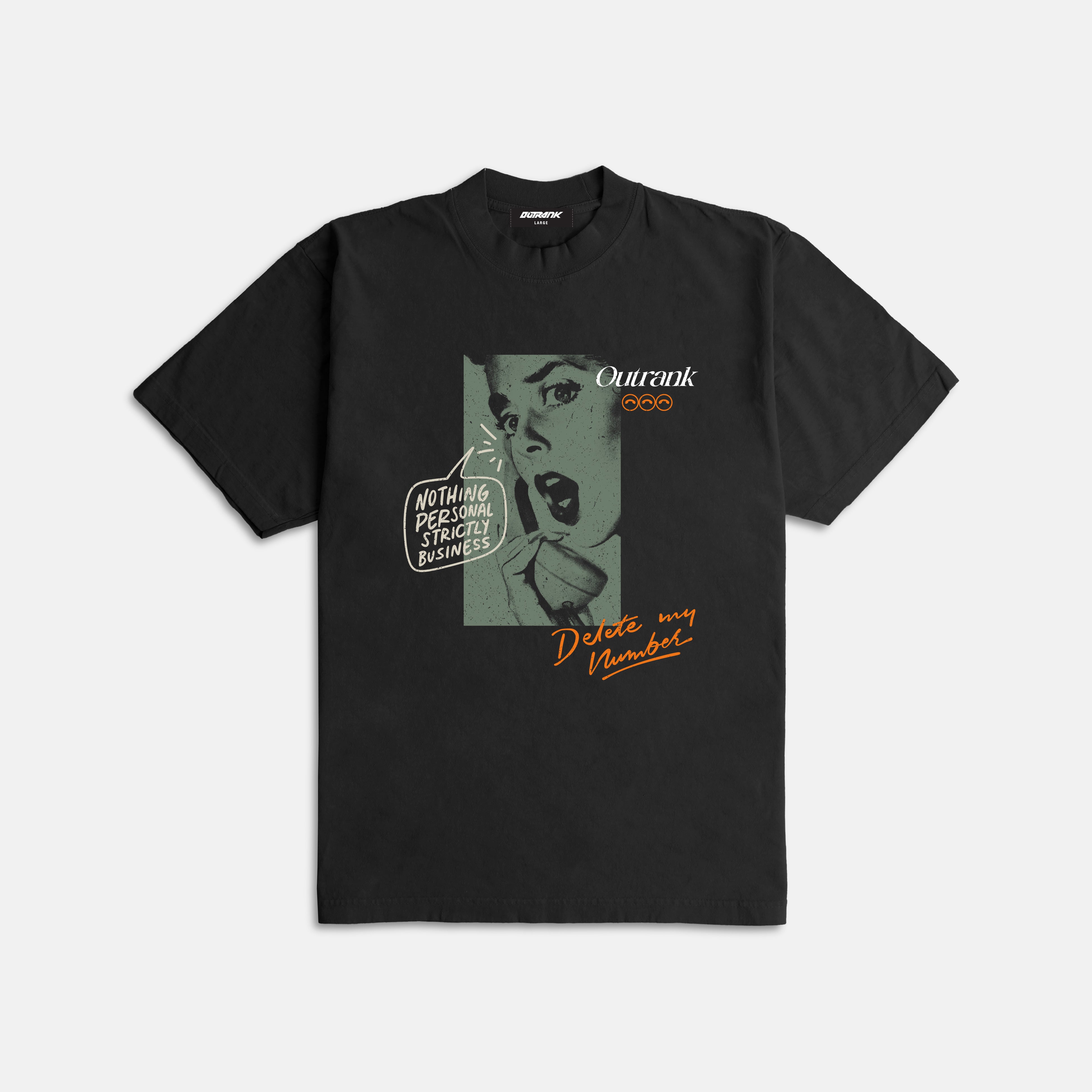 Delete My Number Ultra Heavyweight T-Shirt