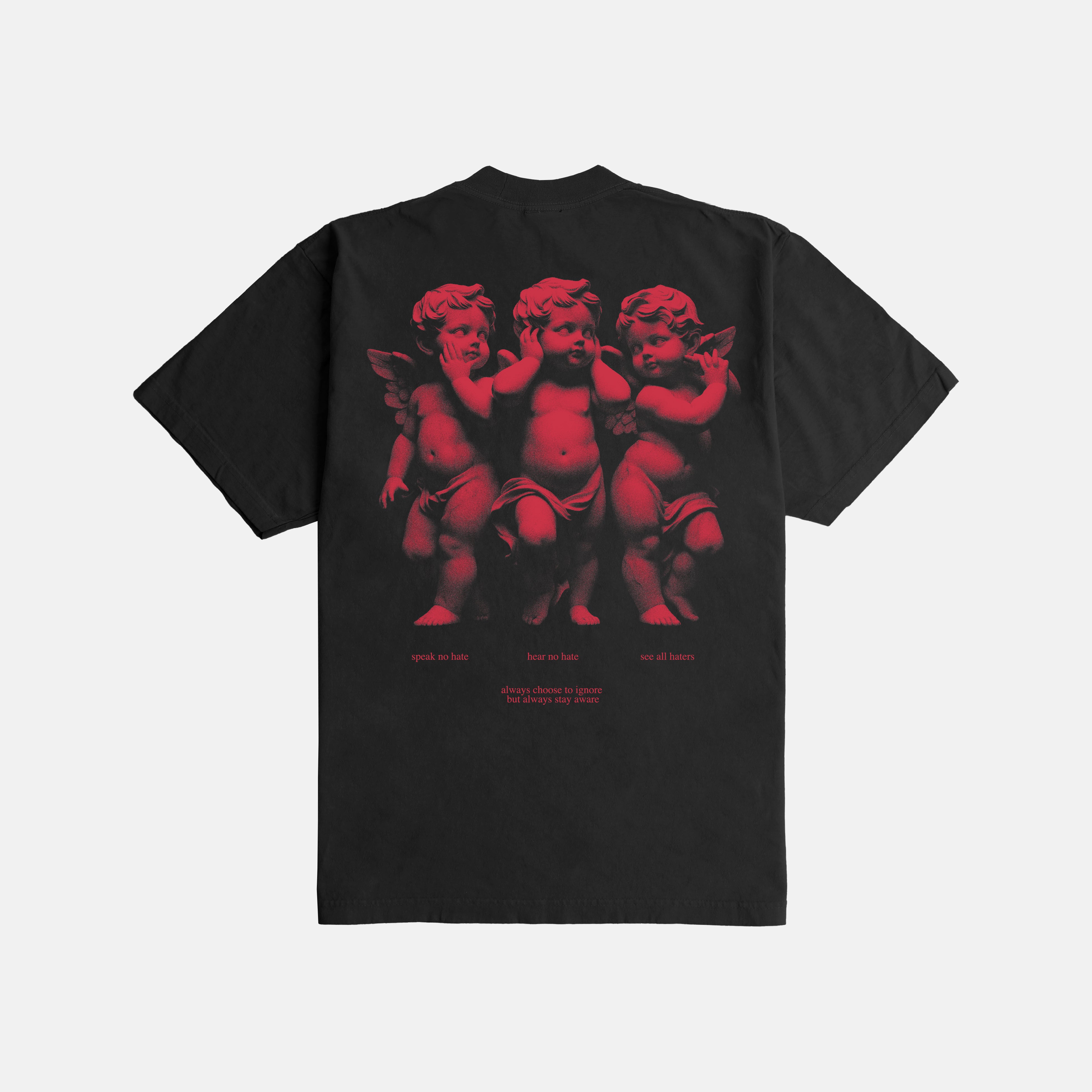 Outrank All The Hate Ultra Heavyweight T-shirt