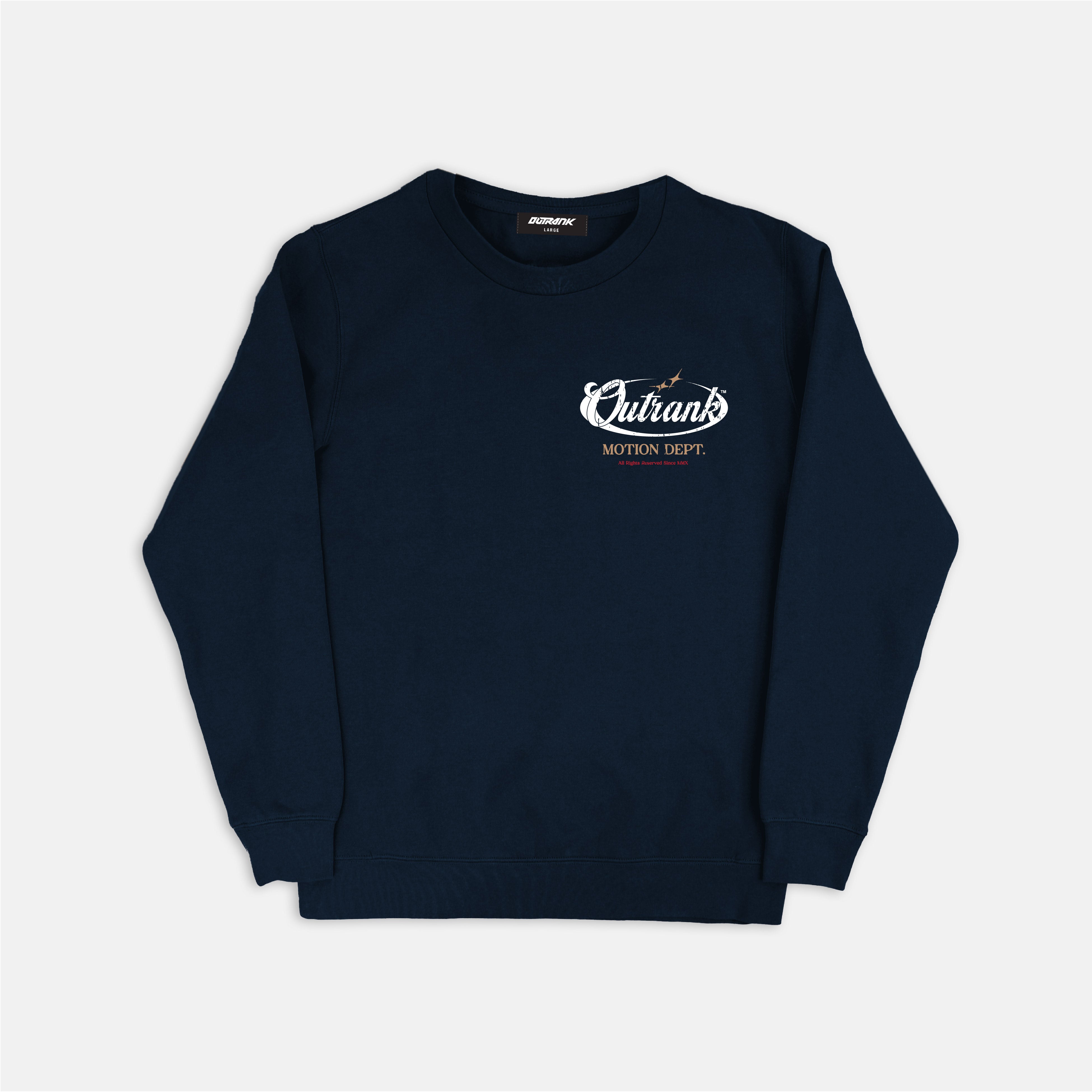 Motion Dept Crewneck Fleece