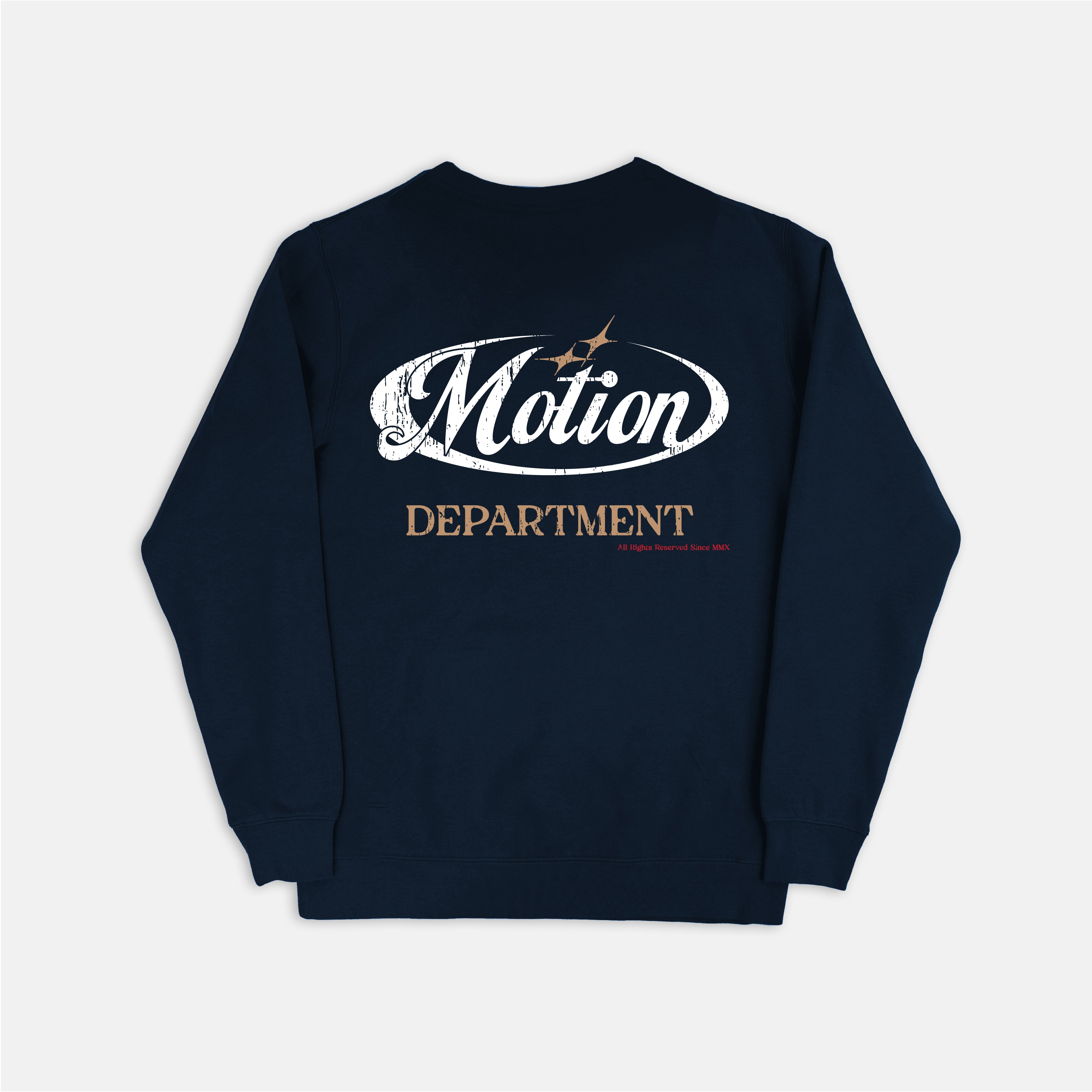 Motion Dept Crewneck Fleece