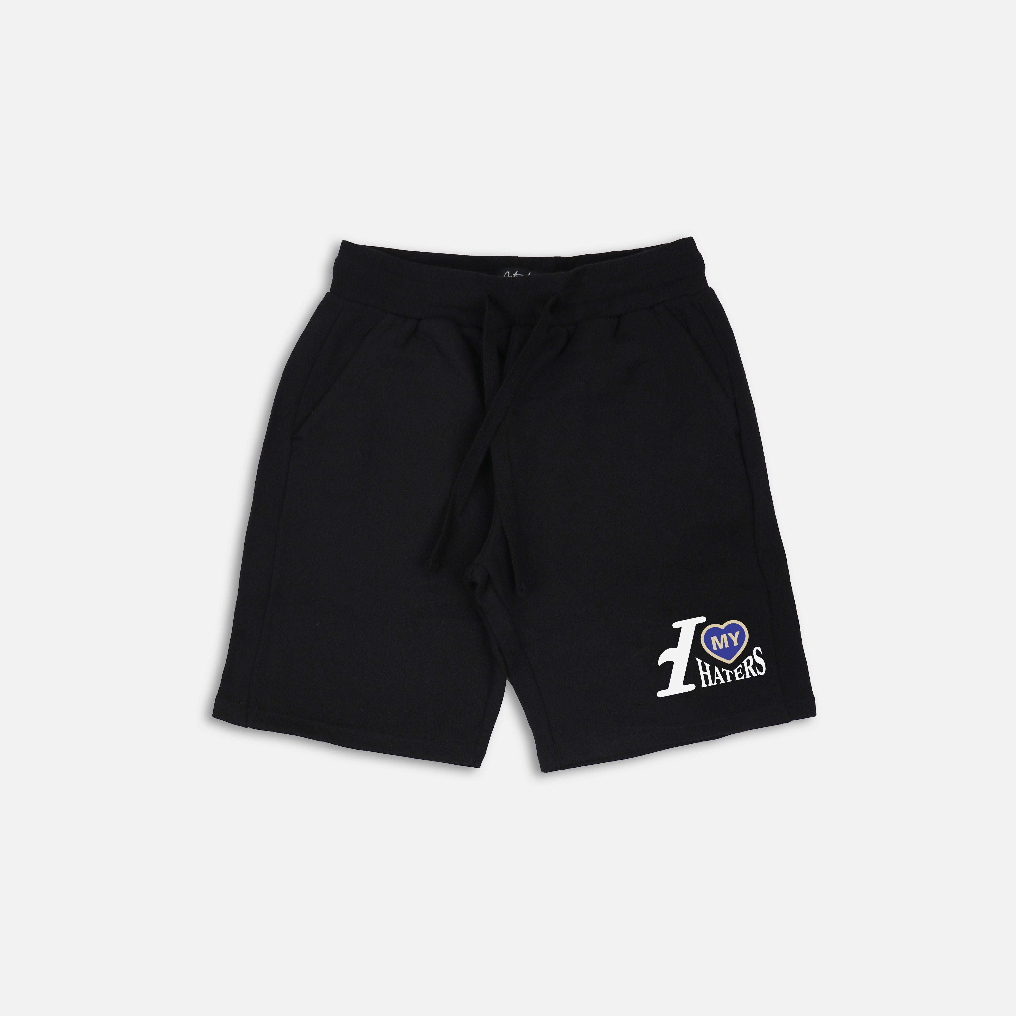 I Love My Haters Embroidered Short