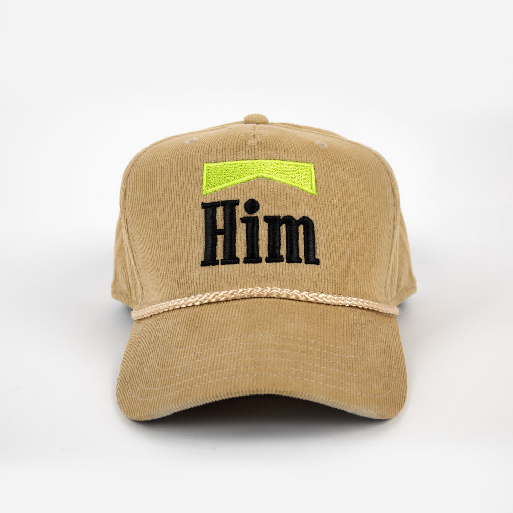 Him Puff Embroidered Snapback