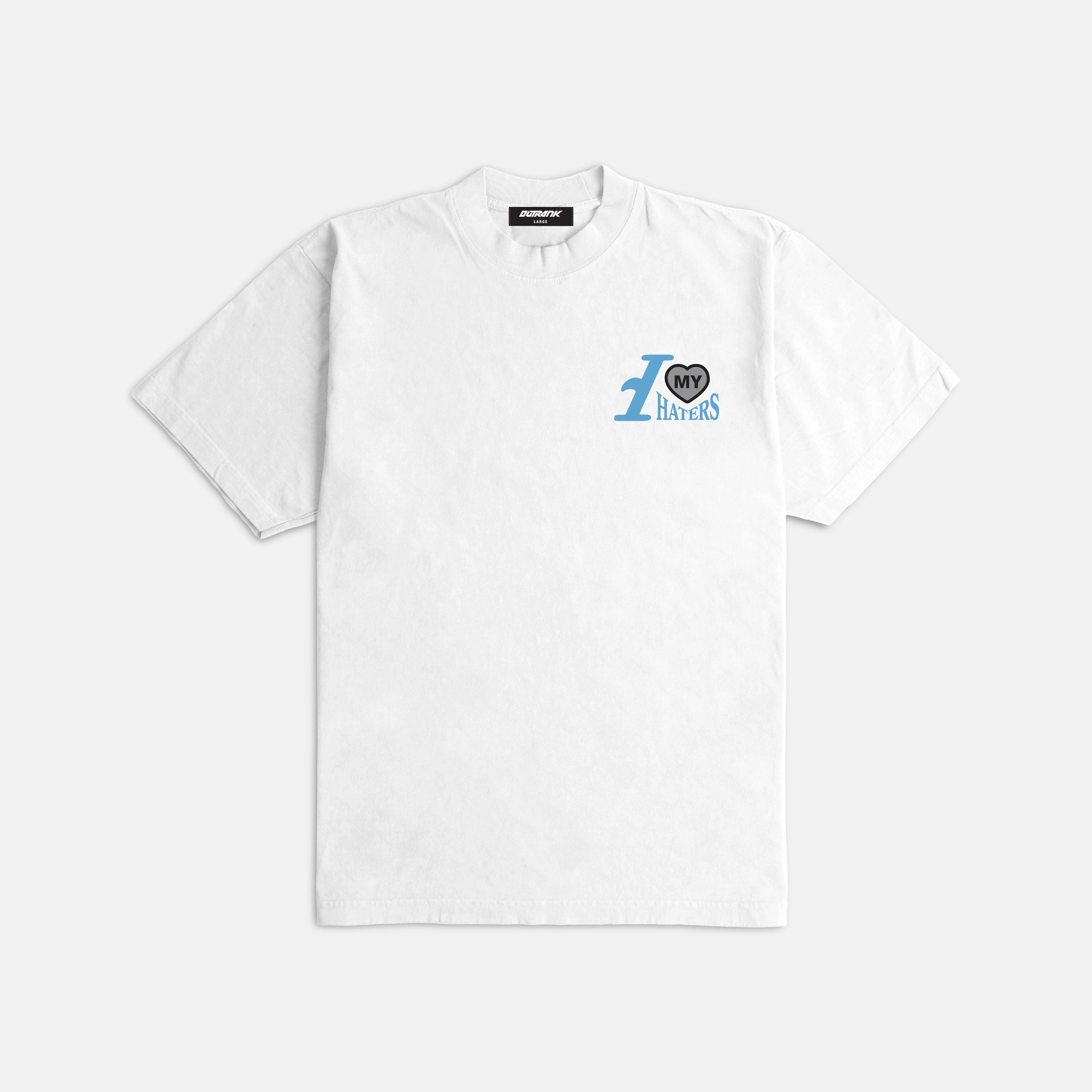 I Love My Haters Embroidered Ultra Heavyweight T-shirt