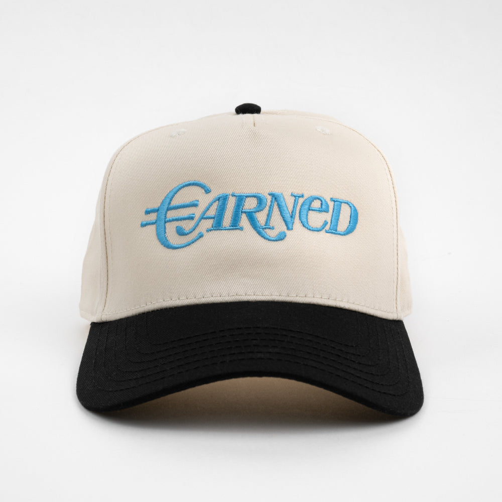 Earned Puff Embroidered Snapback