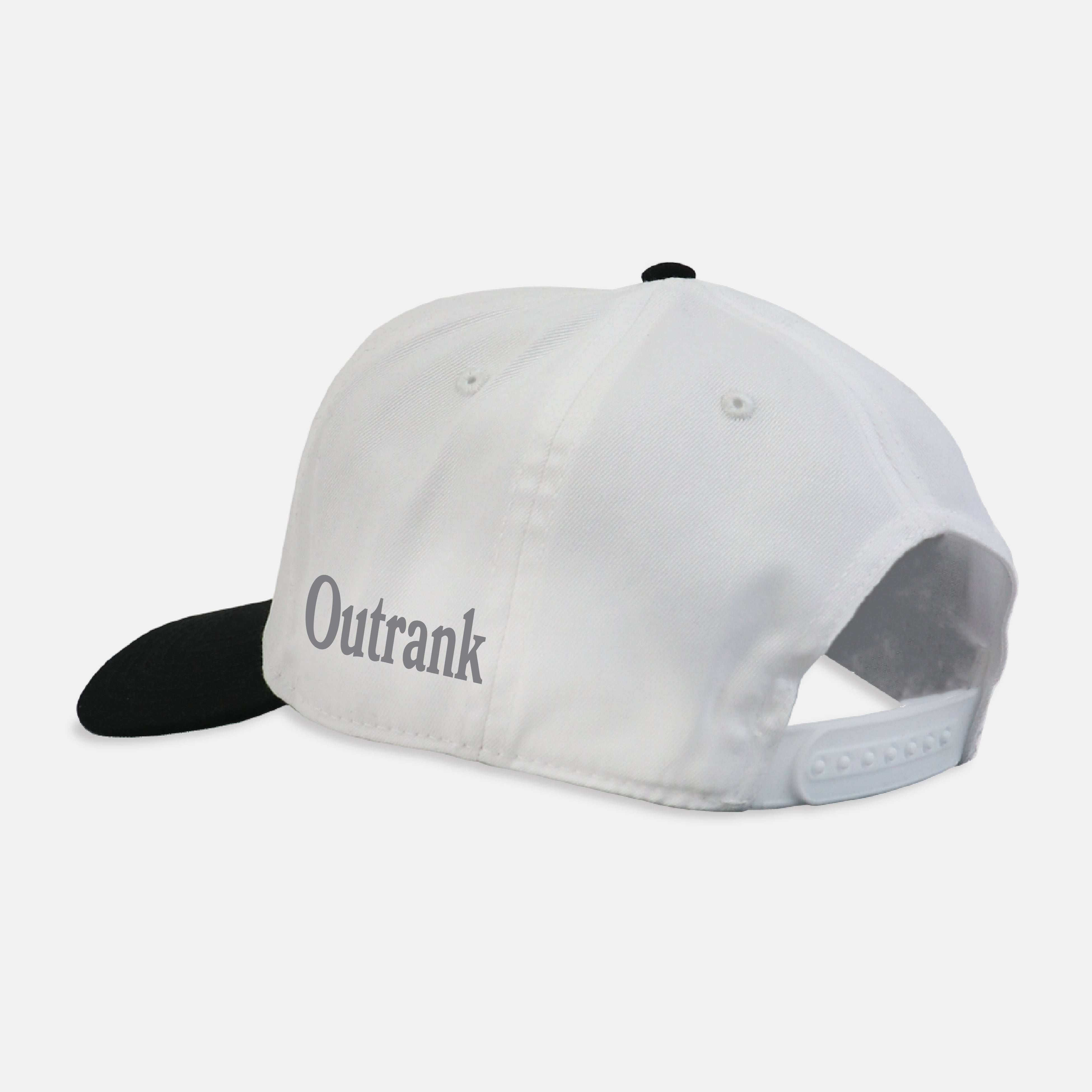 No Handouts Puff Embroidered Snapback - GREY