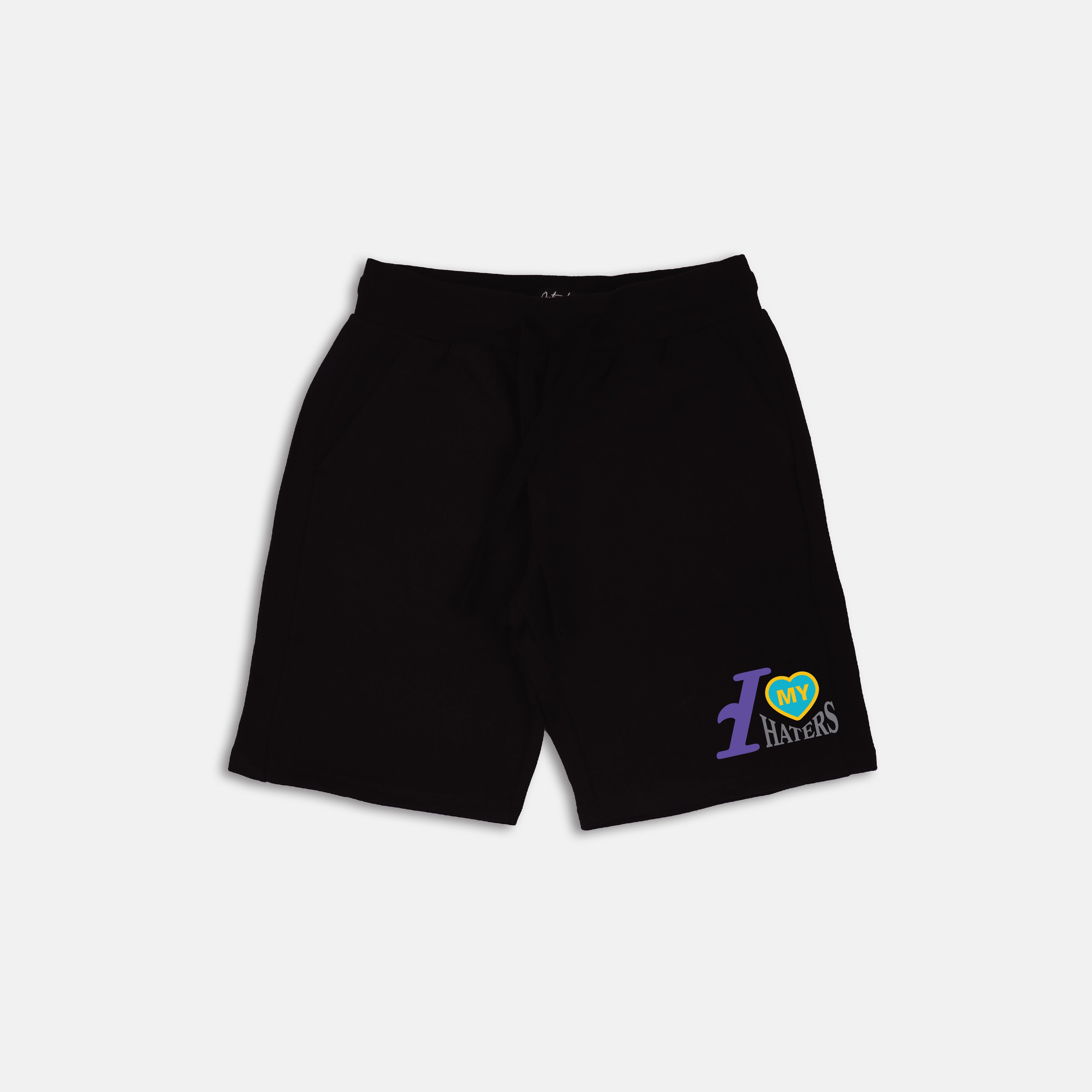 I Love My Haters Embroidered Short