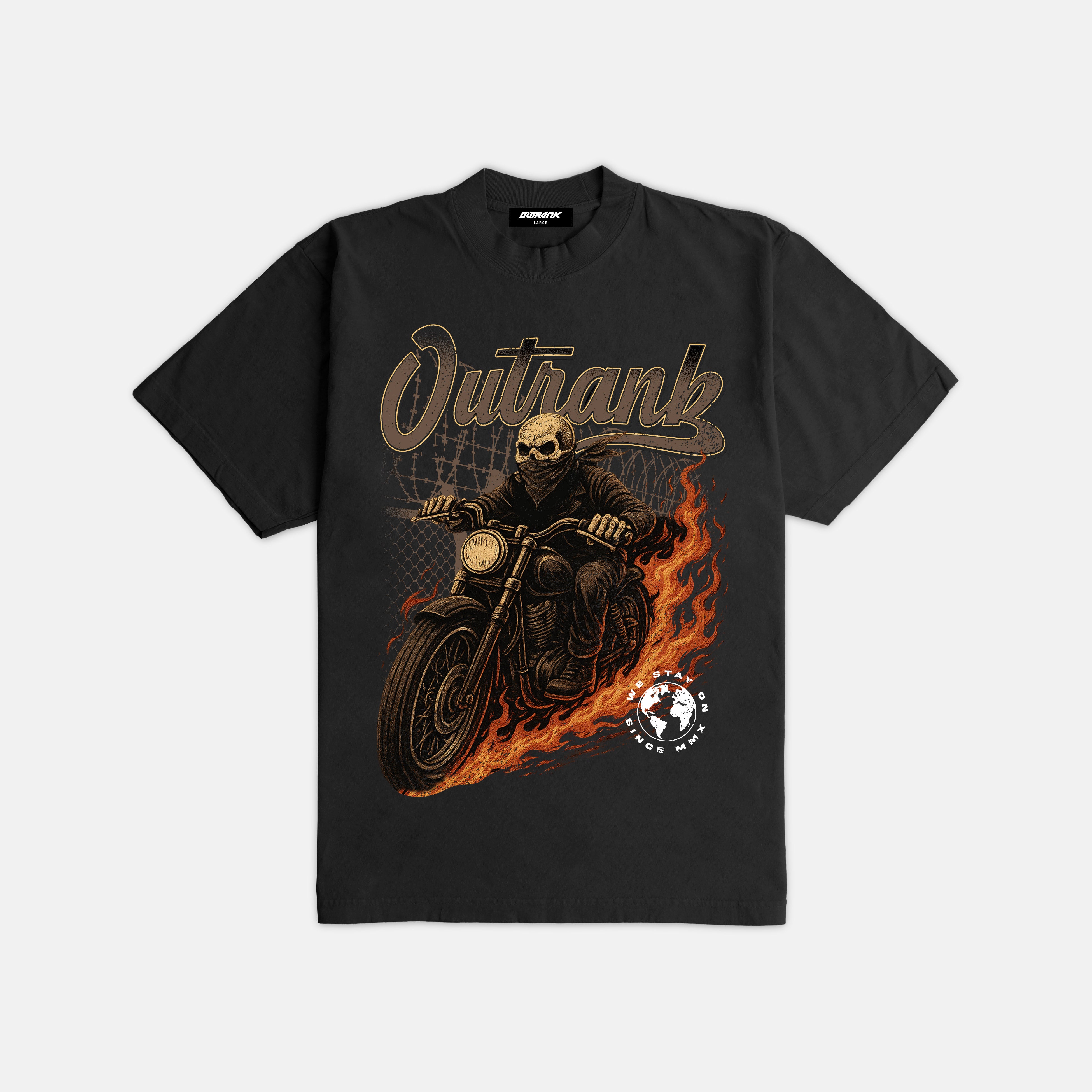 We Stay On Ultra Heavyweight T-shirt – Outrank Brand