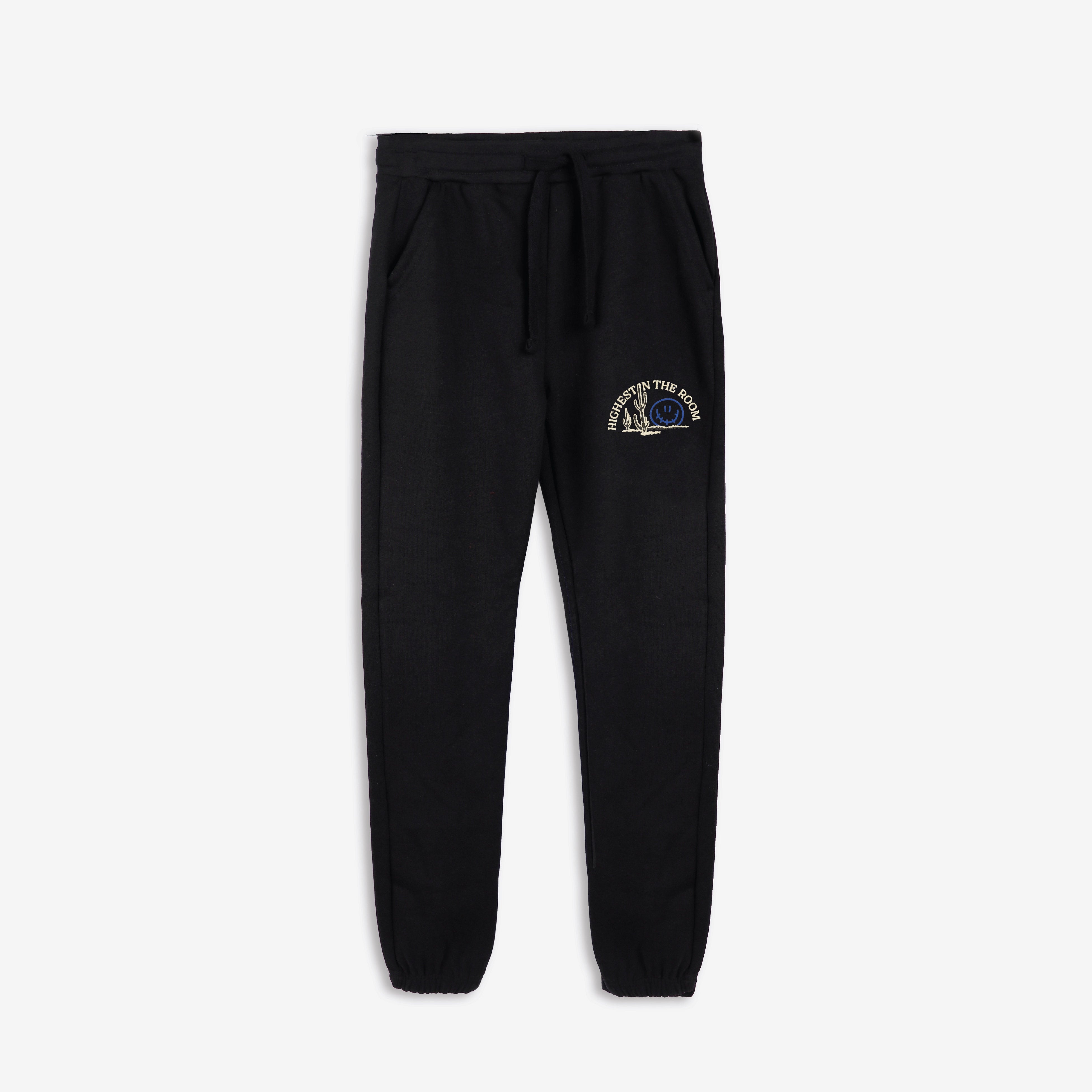 Highest In The Room Embroidered Joggers