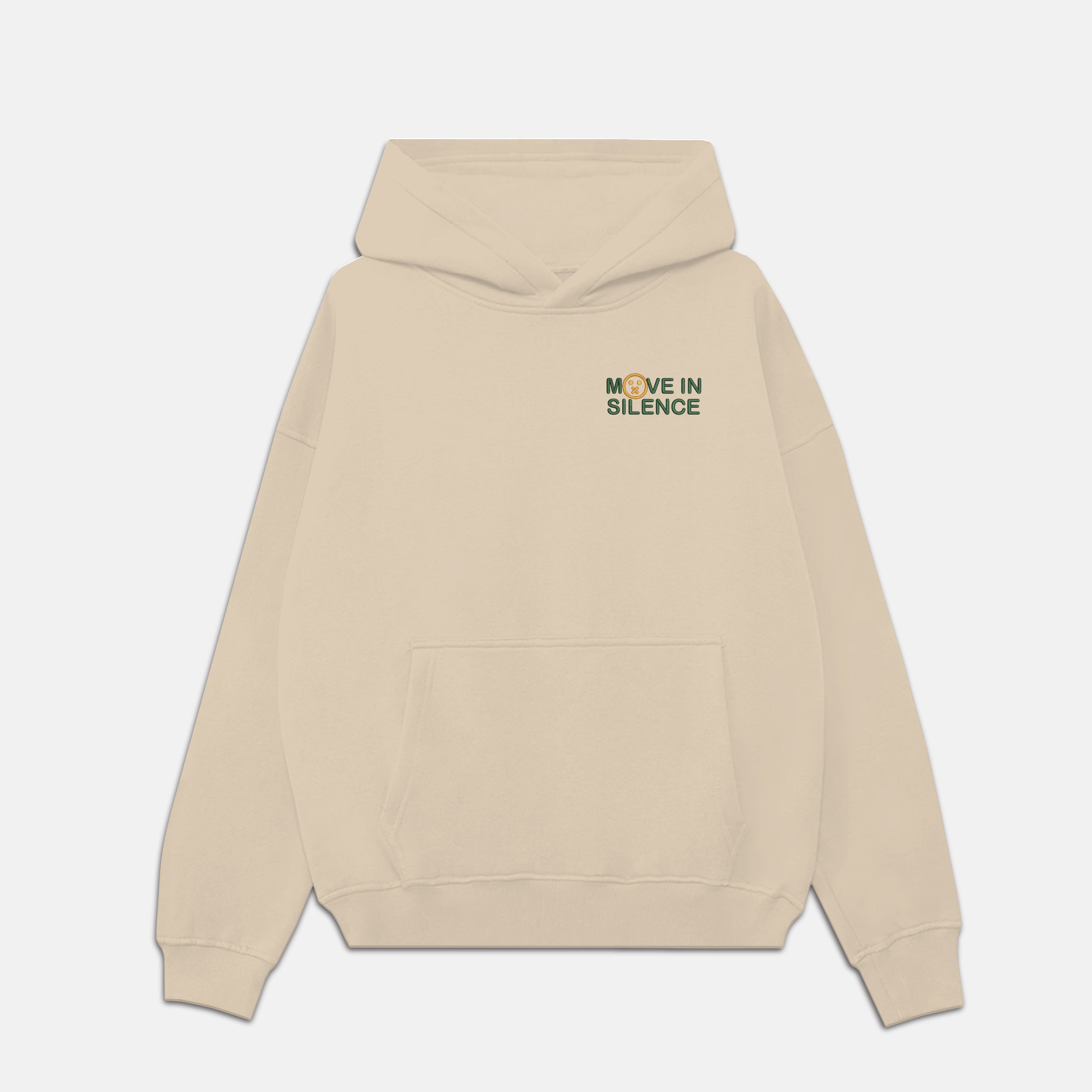 Move in Silence Embroidered Ultra Heavyweight Hoodie