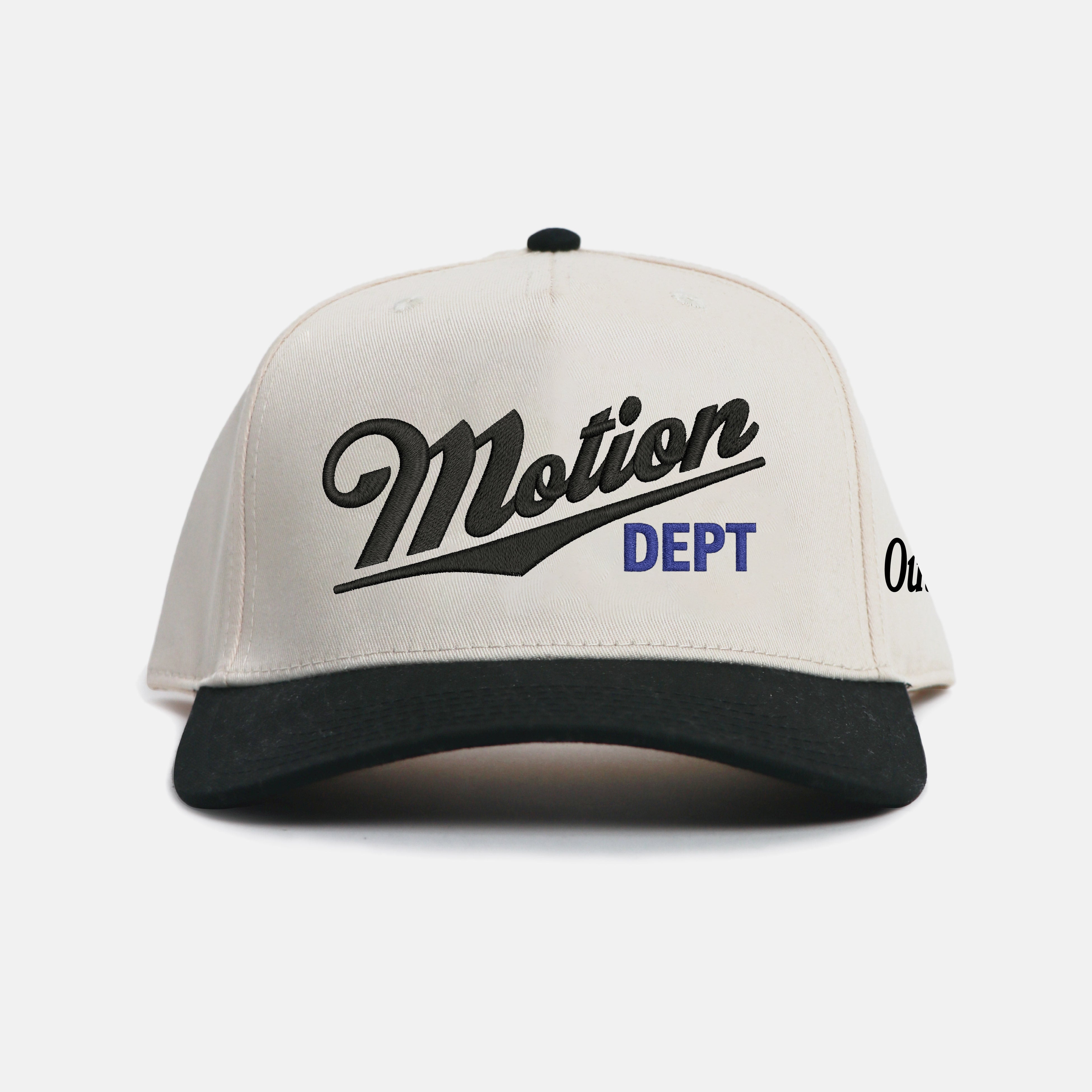 Motion Dept. Embroidered Snapback