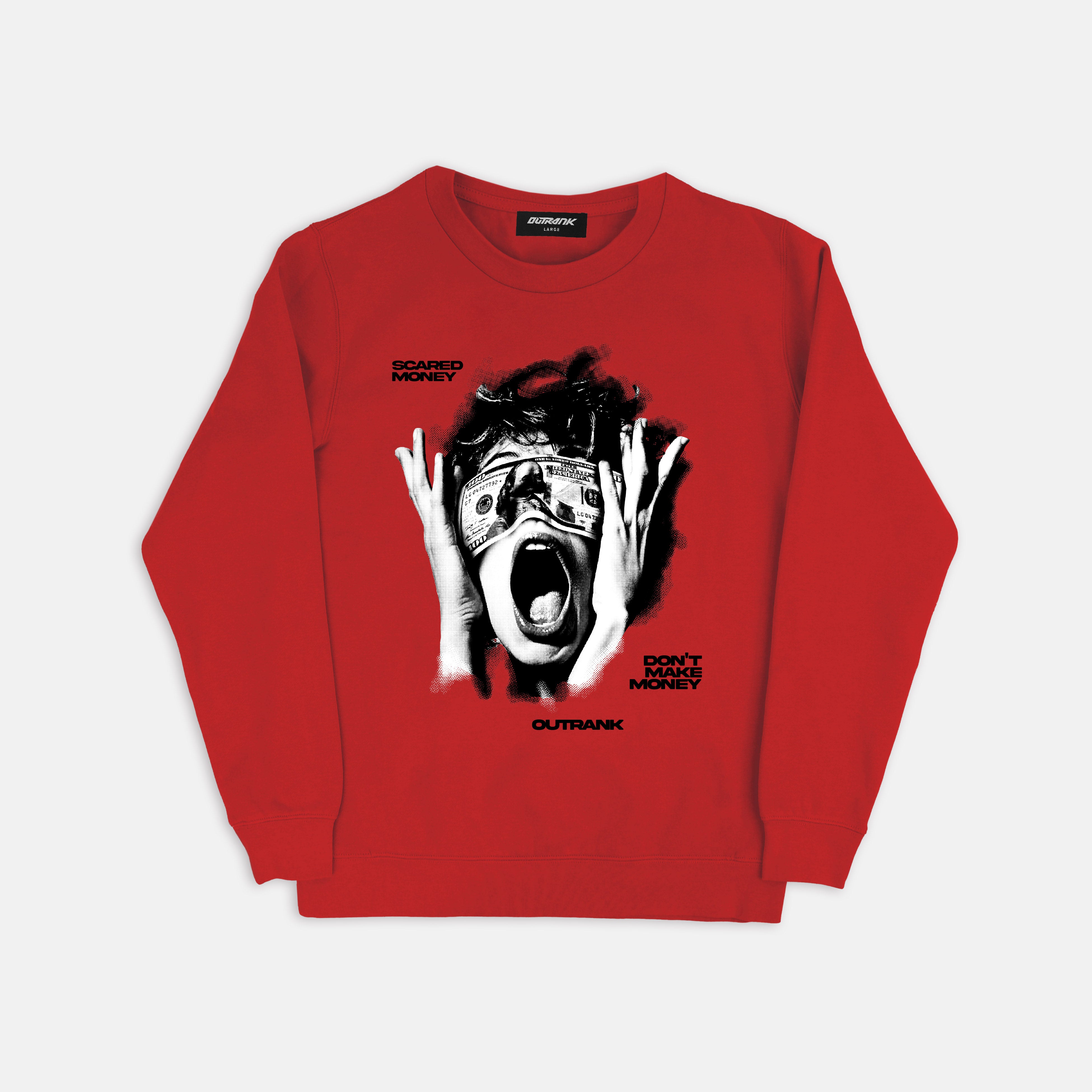 Scared Money Crewneck Fleece