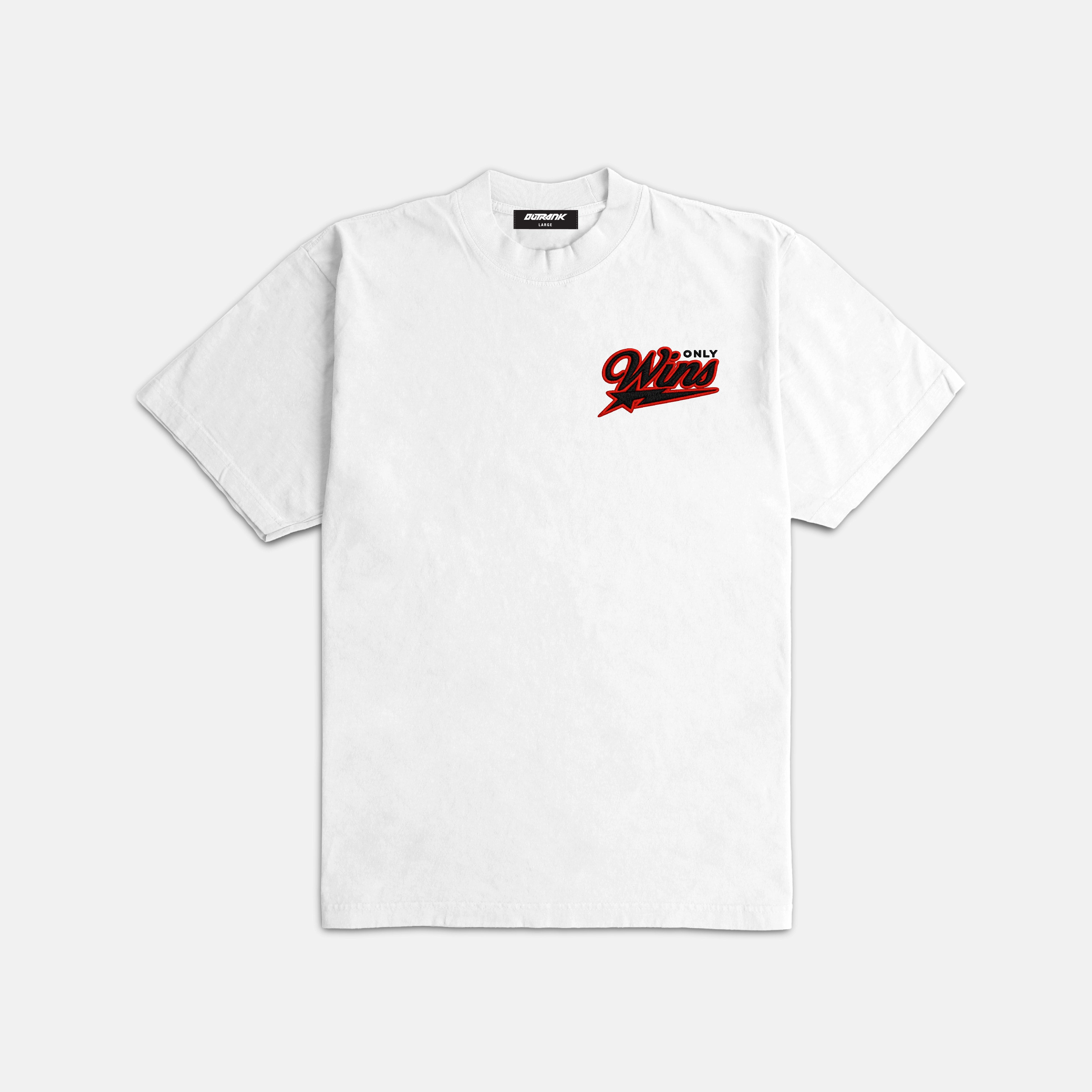 Only Wins Embroidered Heavyweight T-shirt