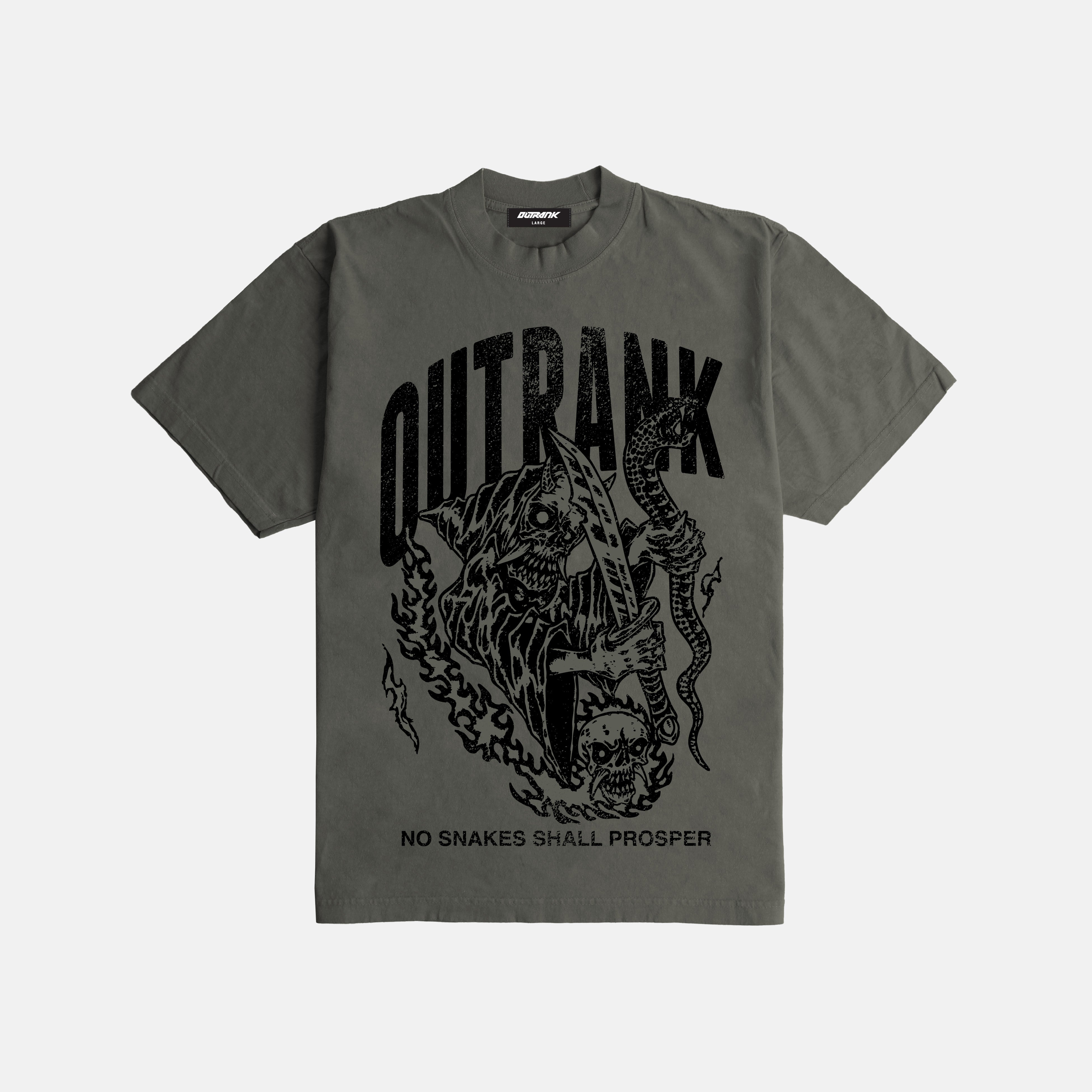 No Snakes Shall Prosper Ultra Heavyweight T-shirt