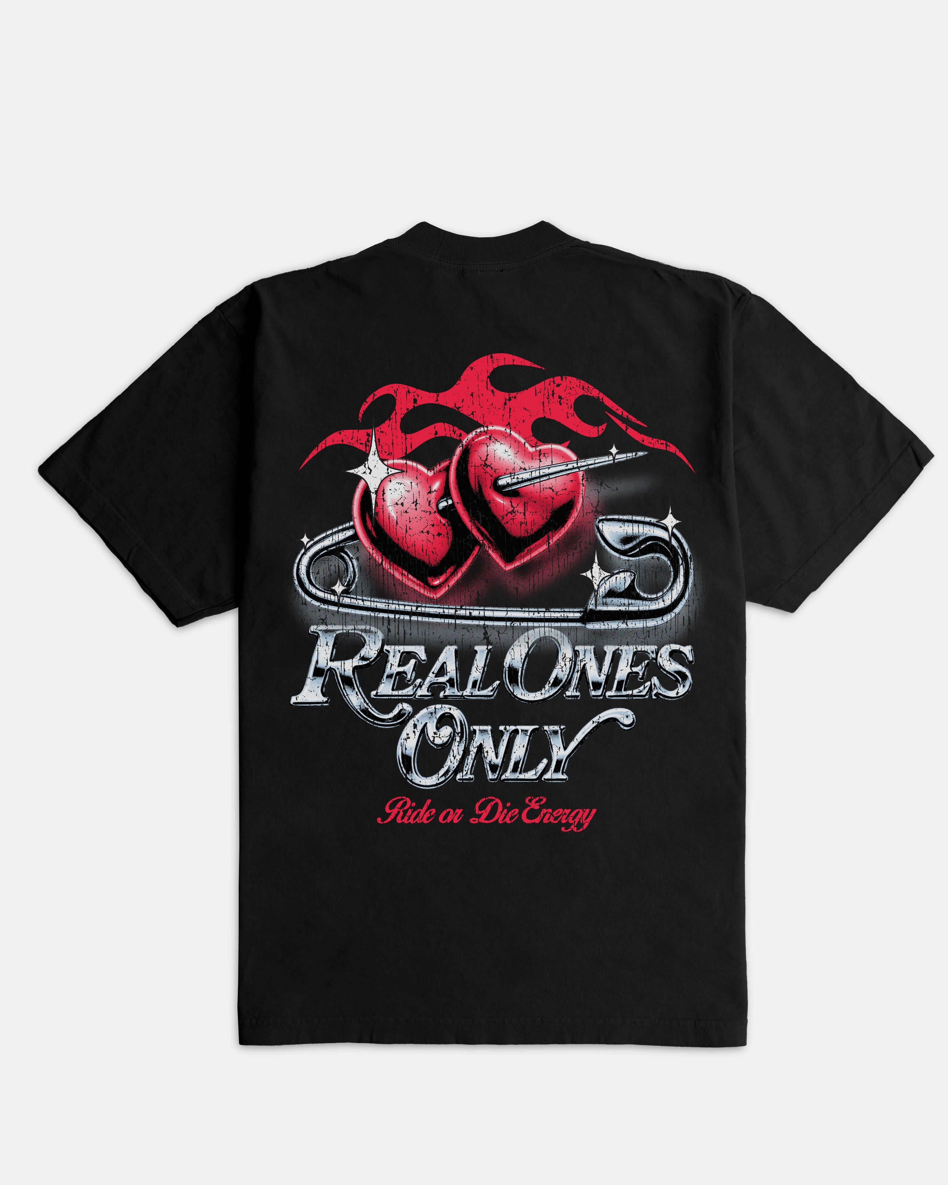 Real Ones Only Ultra Heavyweight T-shirt