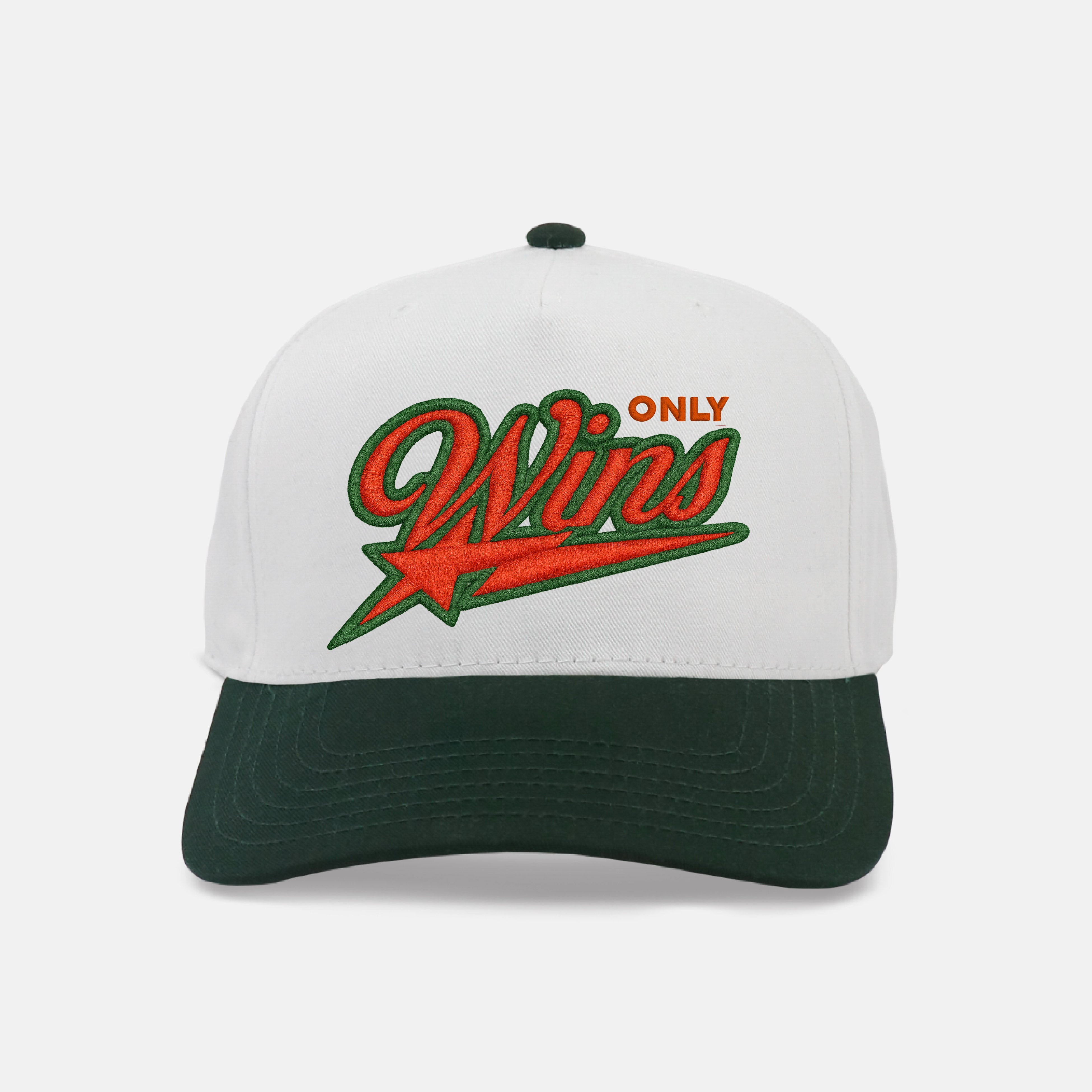 Only Wins Embroidered Snapback