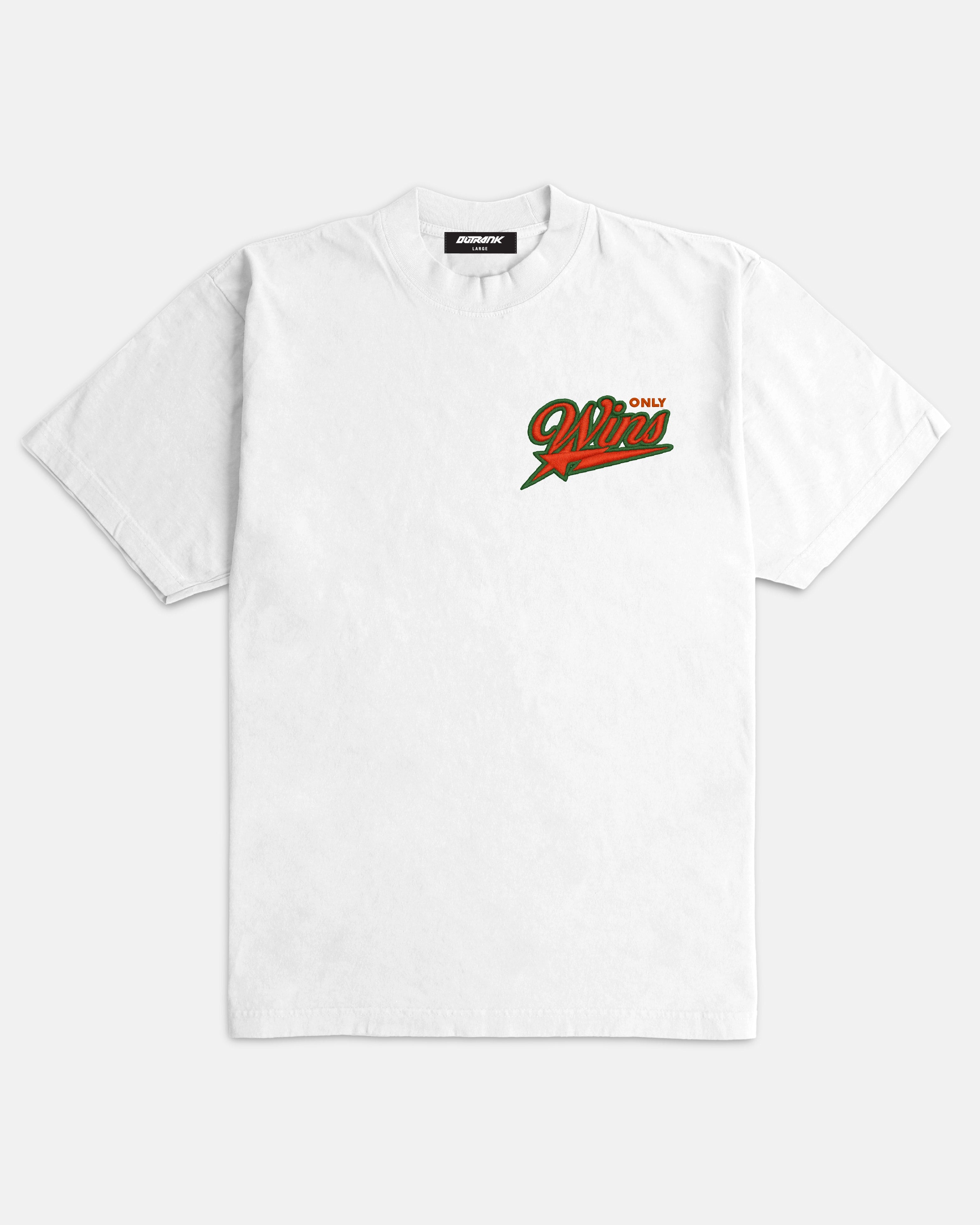 Only Wins Embroidered Heavyweight T-shirt