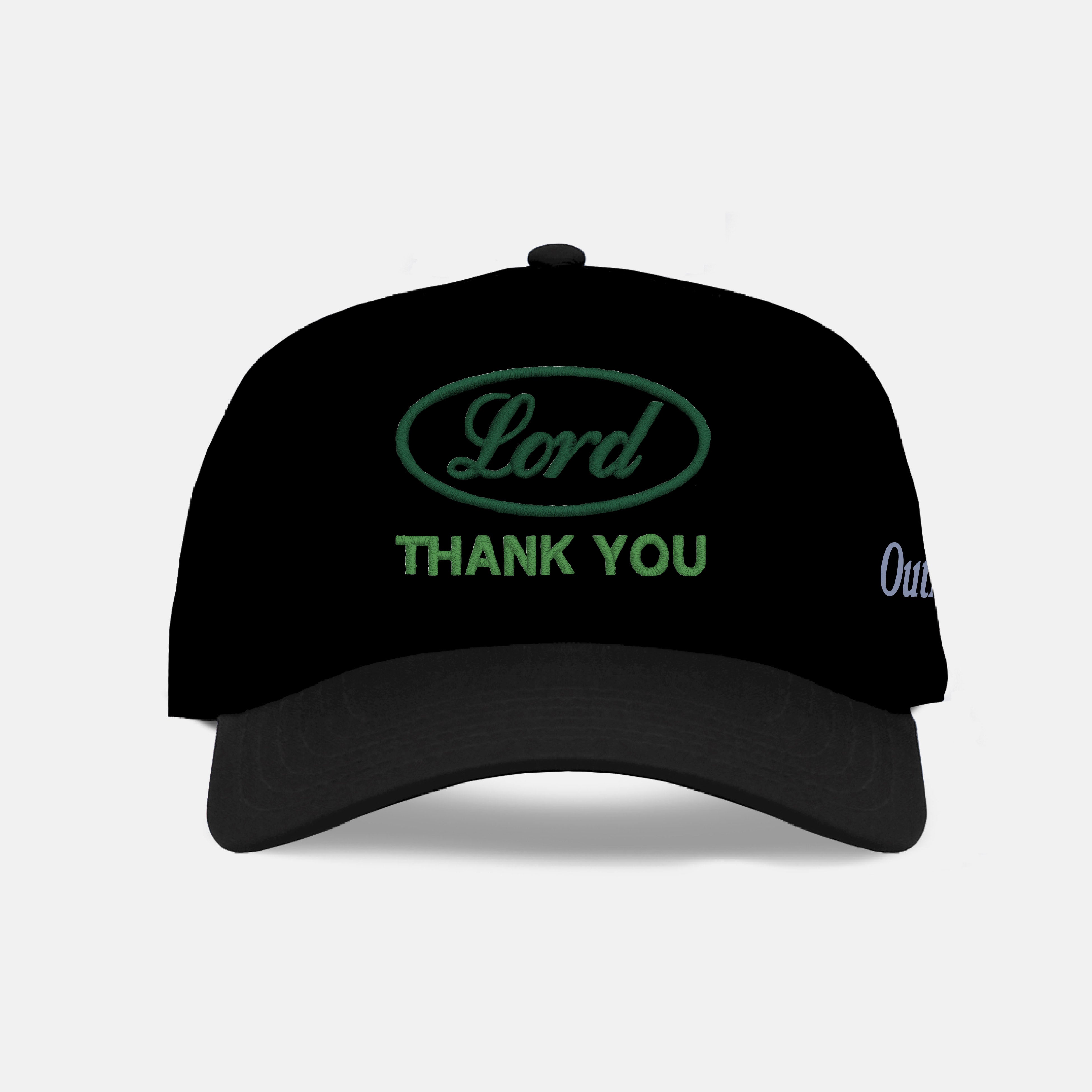 Lord Thank You Embroidered Snapback