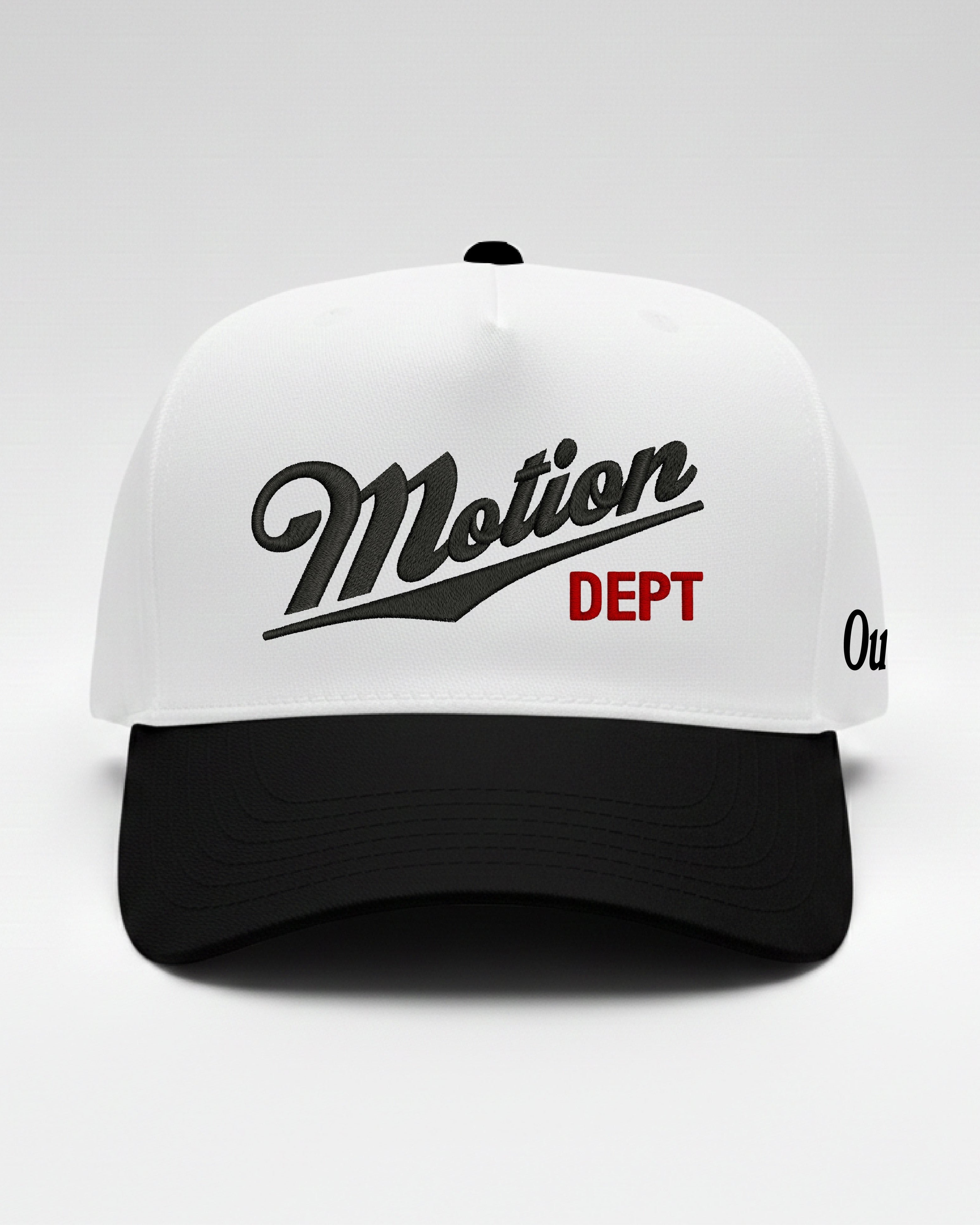 Motion Dept. Embroidered Snapback