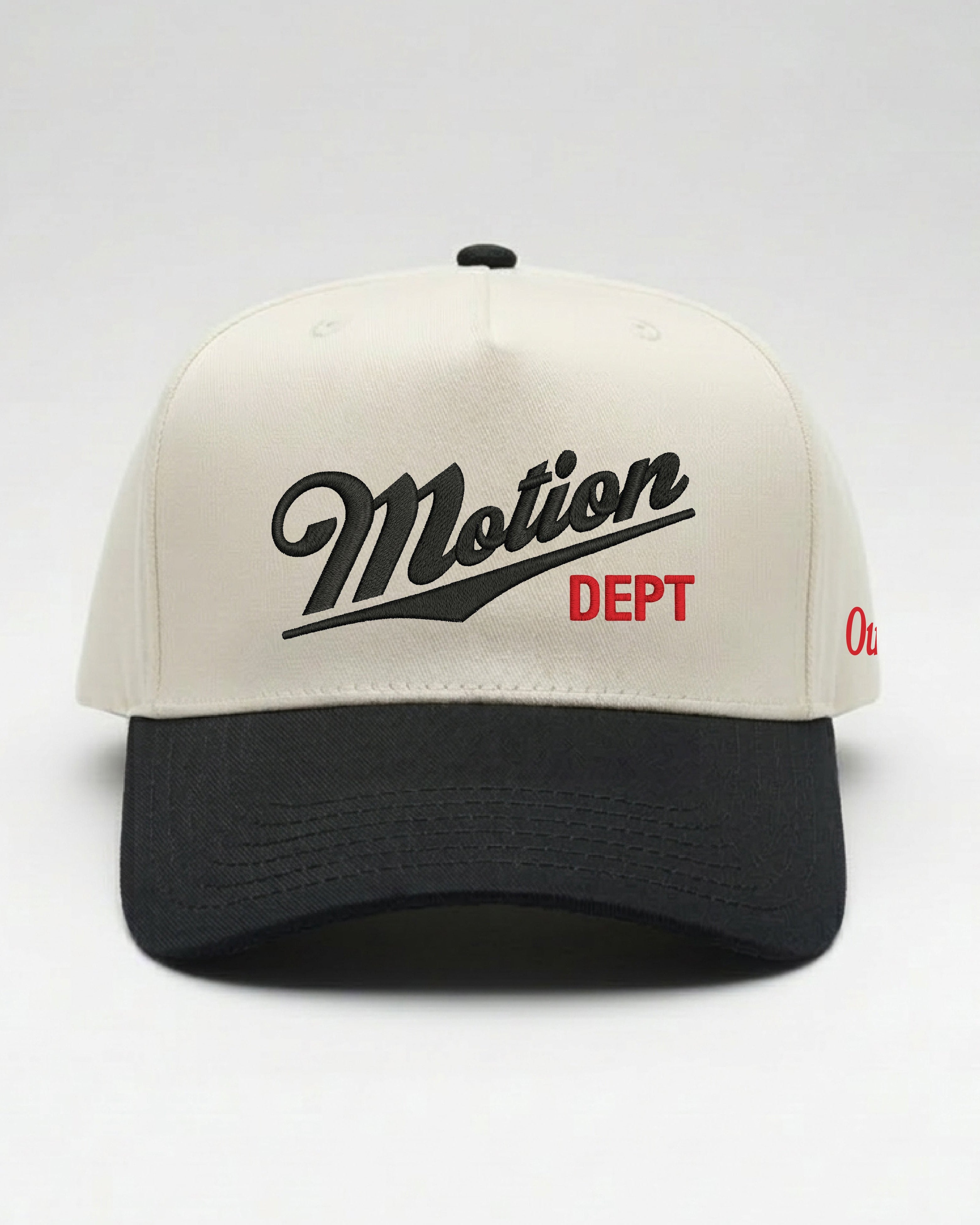 Motion Dept. Embroidered Snapback