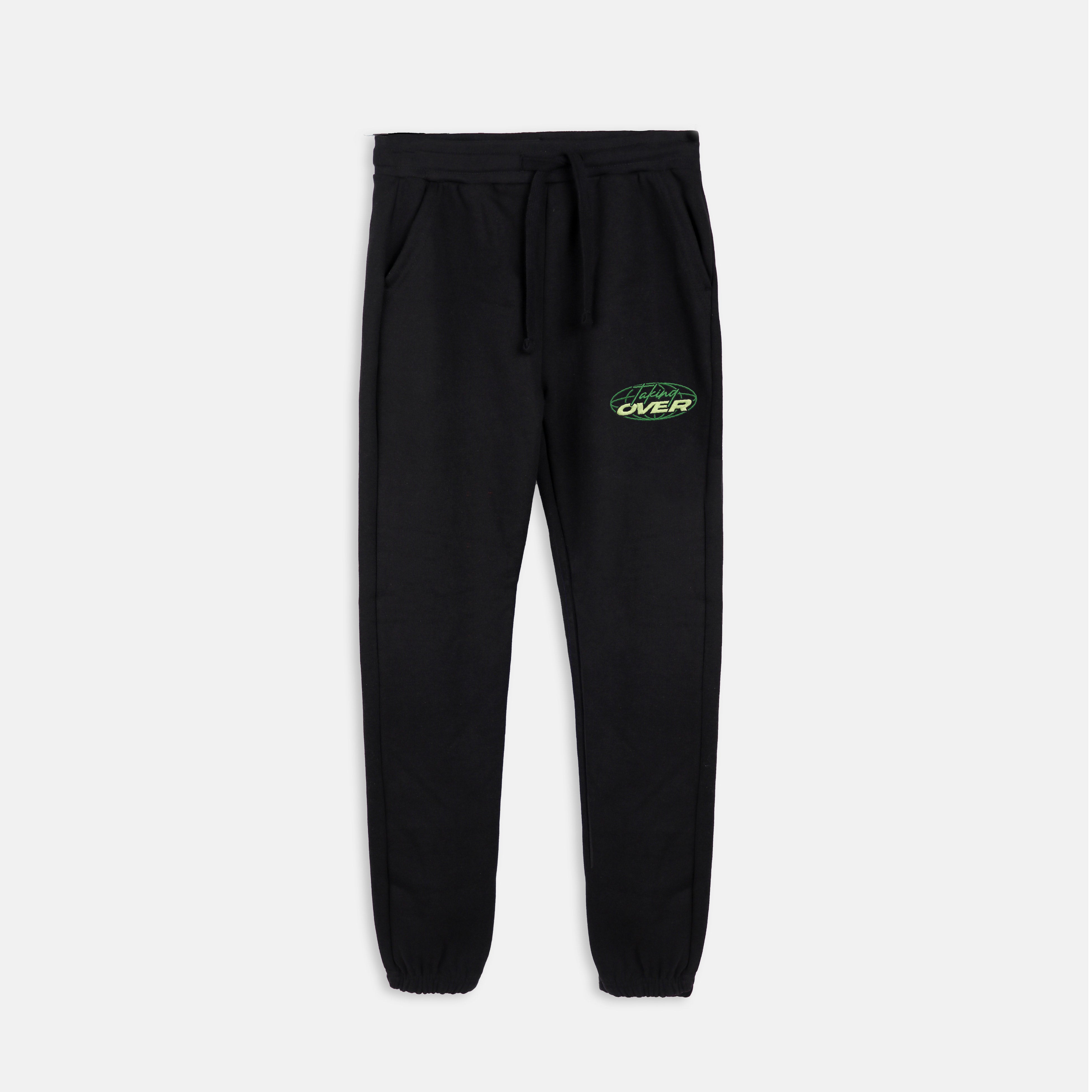 Taking Over Embroidered Joggers