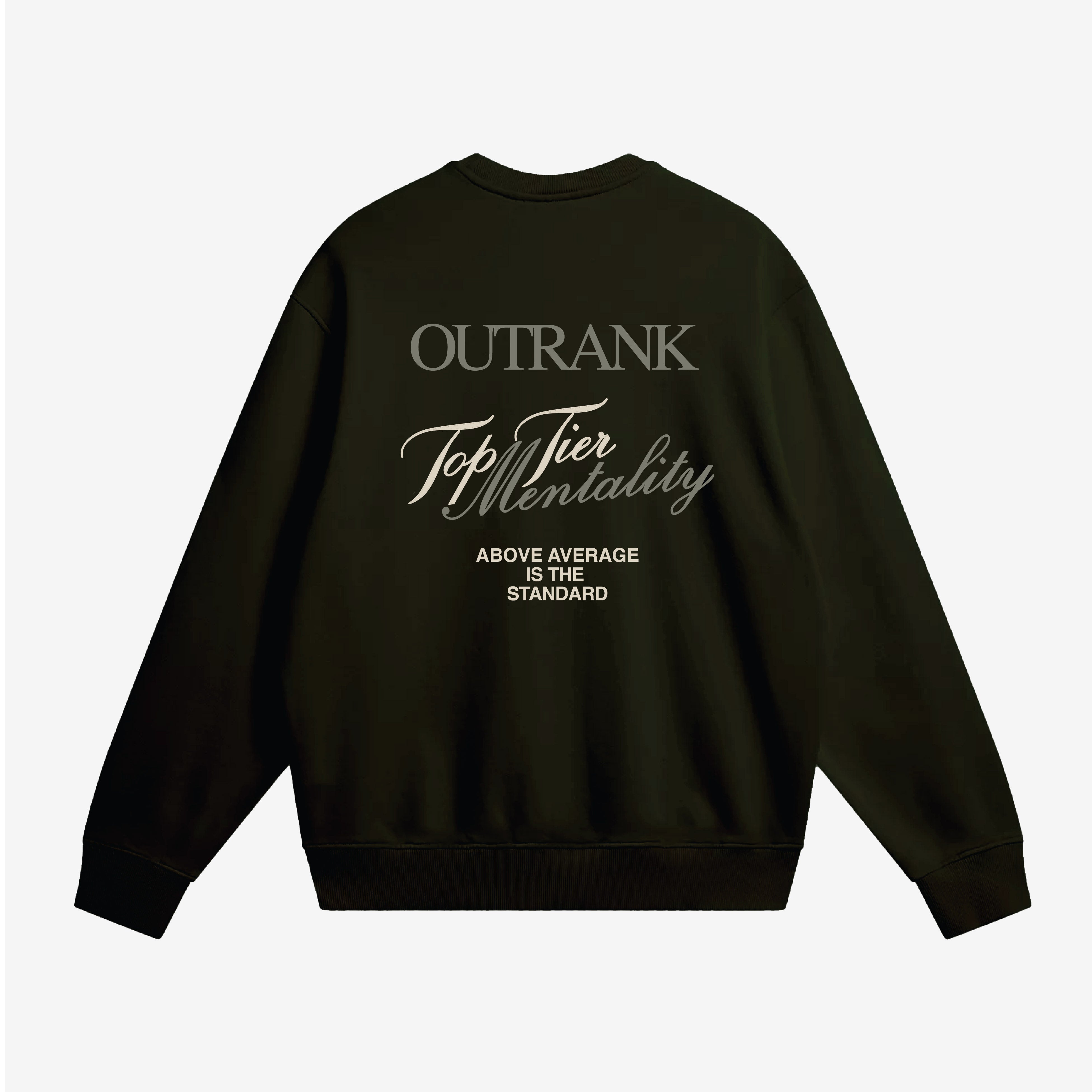 Top Tier Mentality Ultra Heavyweight Crewneck Fleece