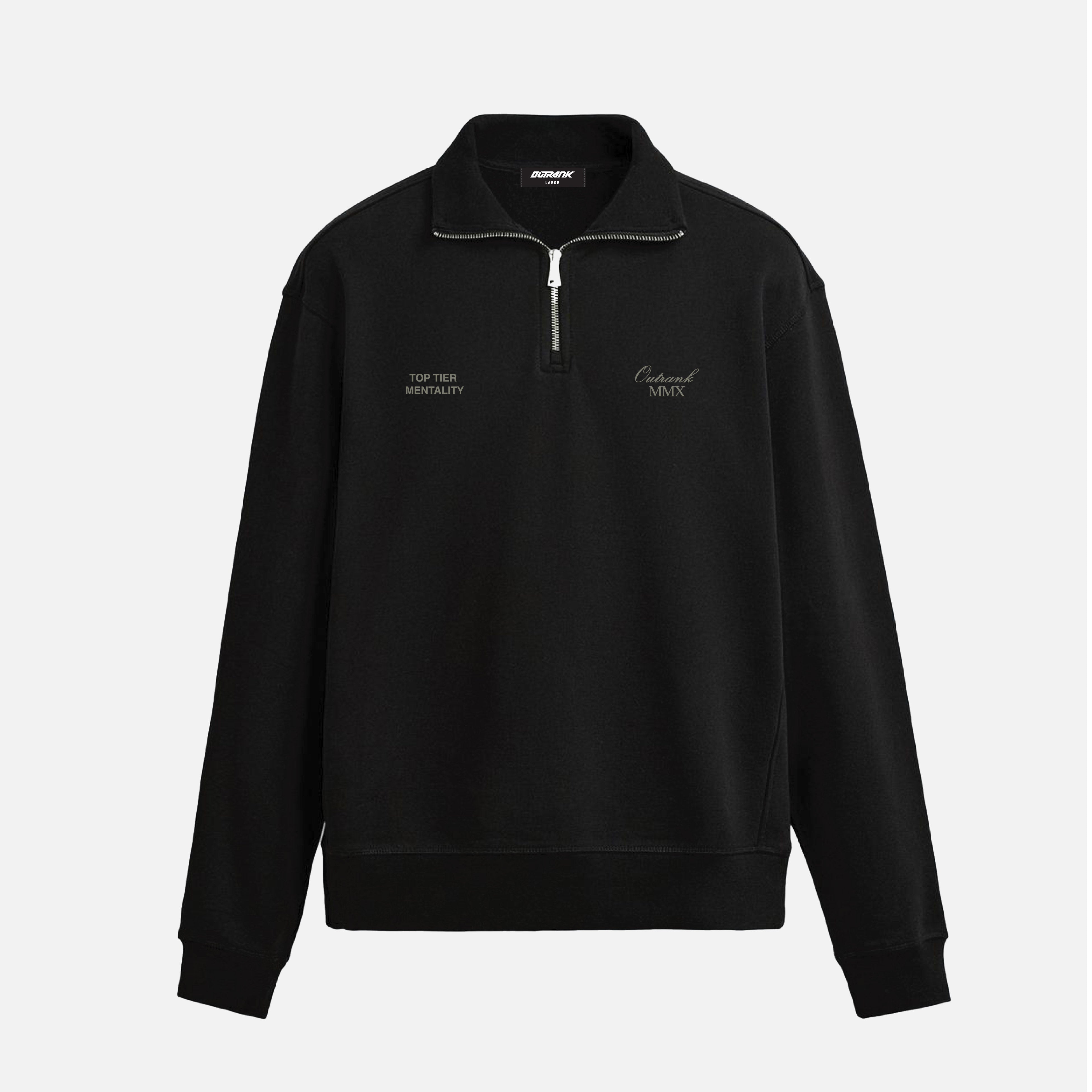 Top Tier Mentality Premium Quarter Zip