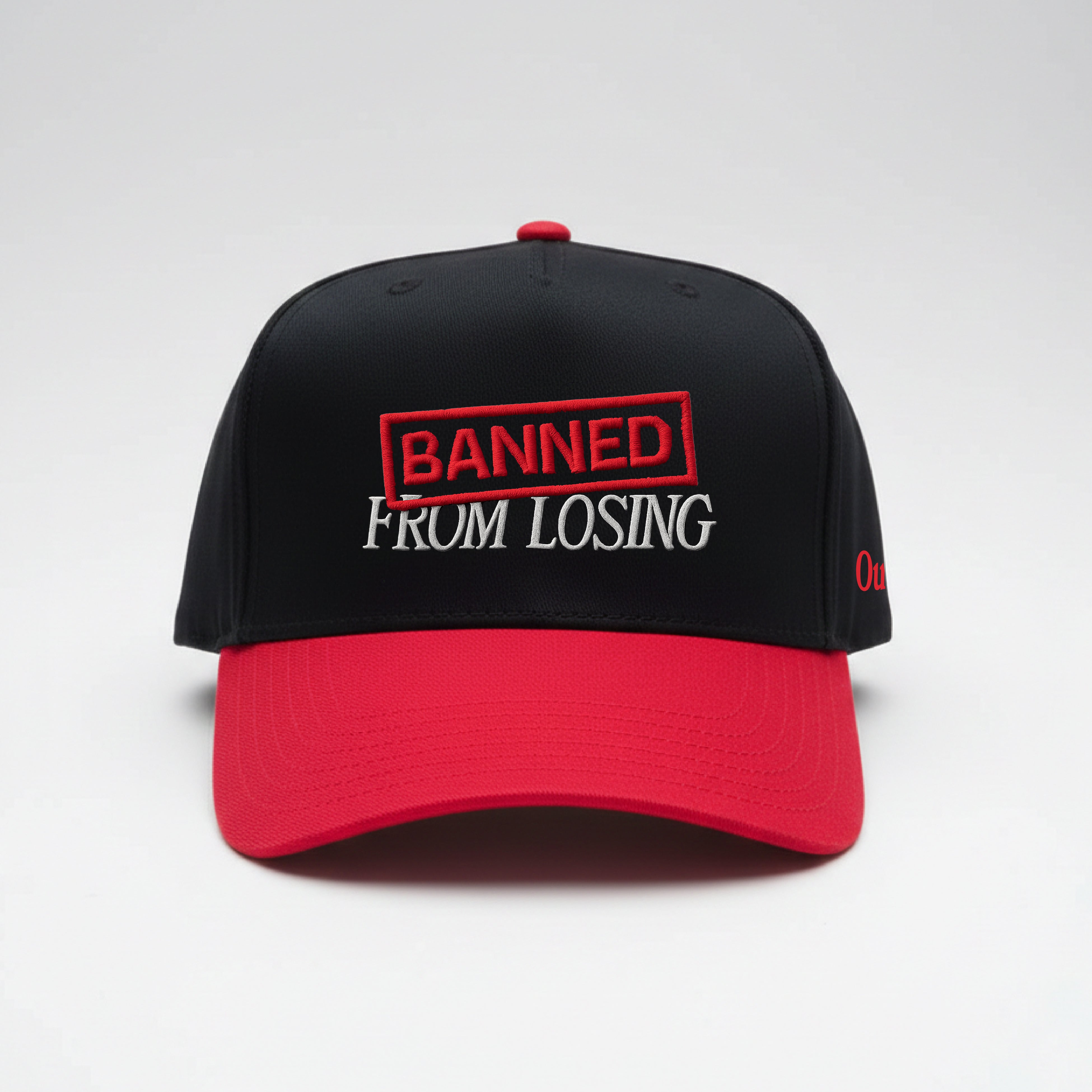 Banned From Losing Embroidered Snapback