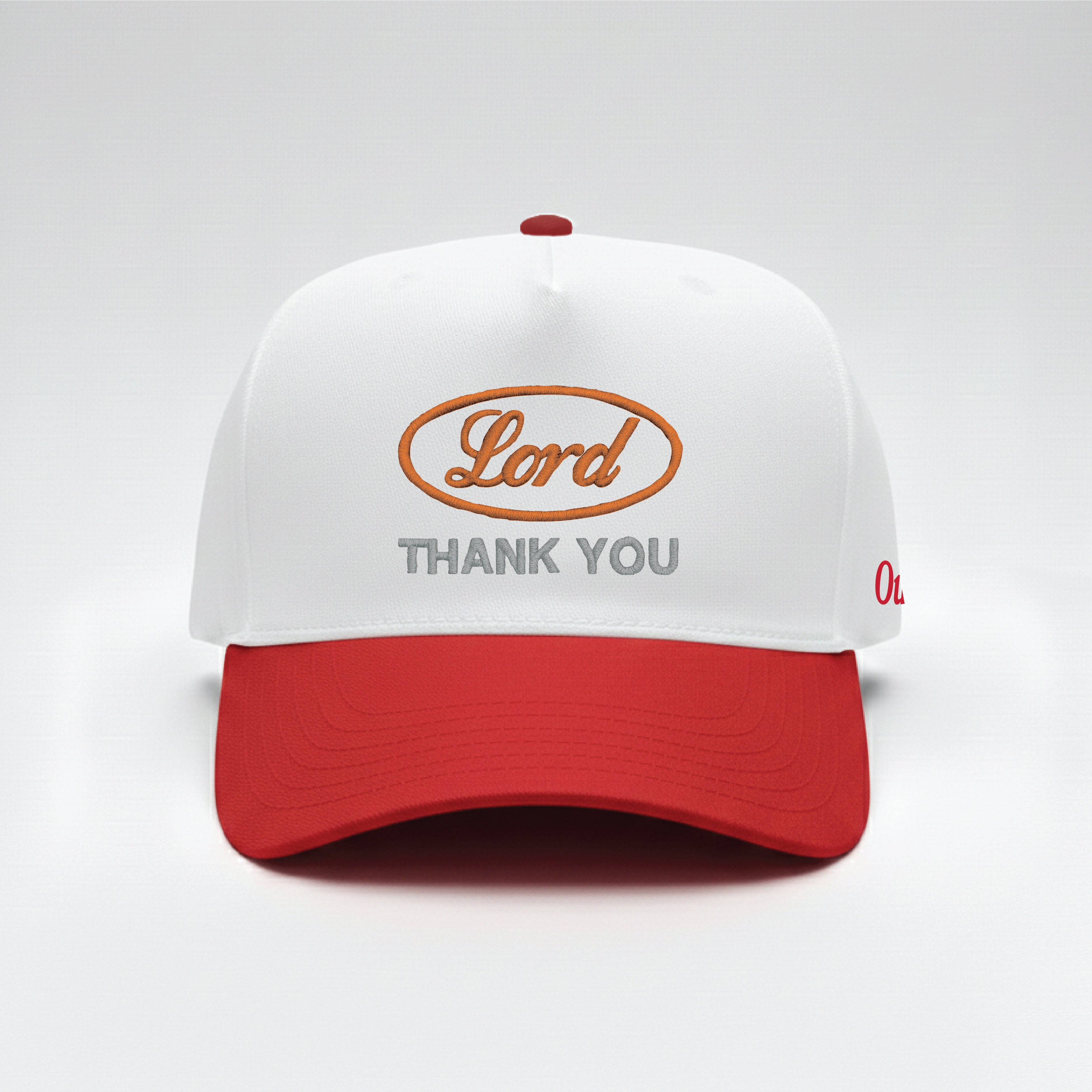 Lord Thank You Embroidered Snapback