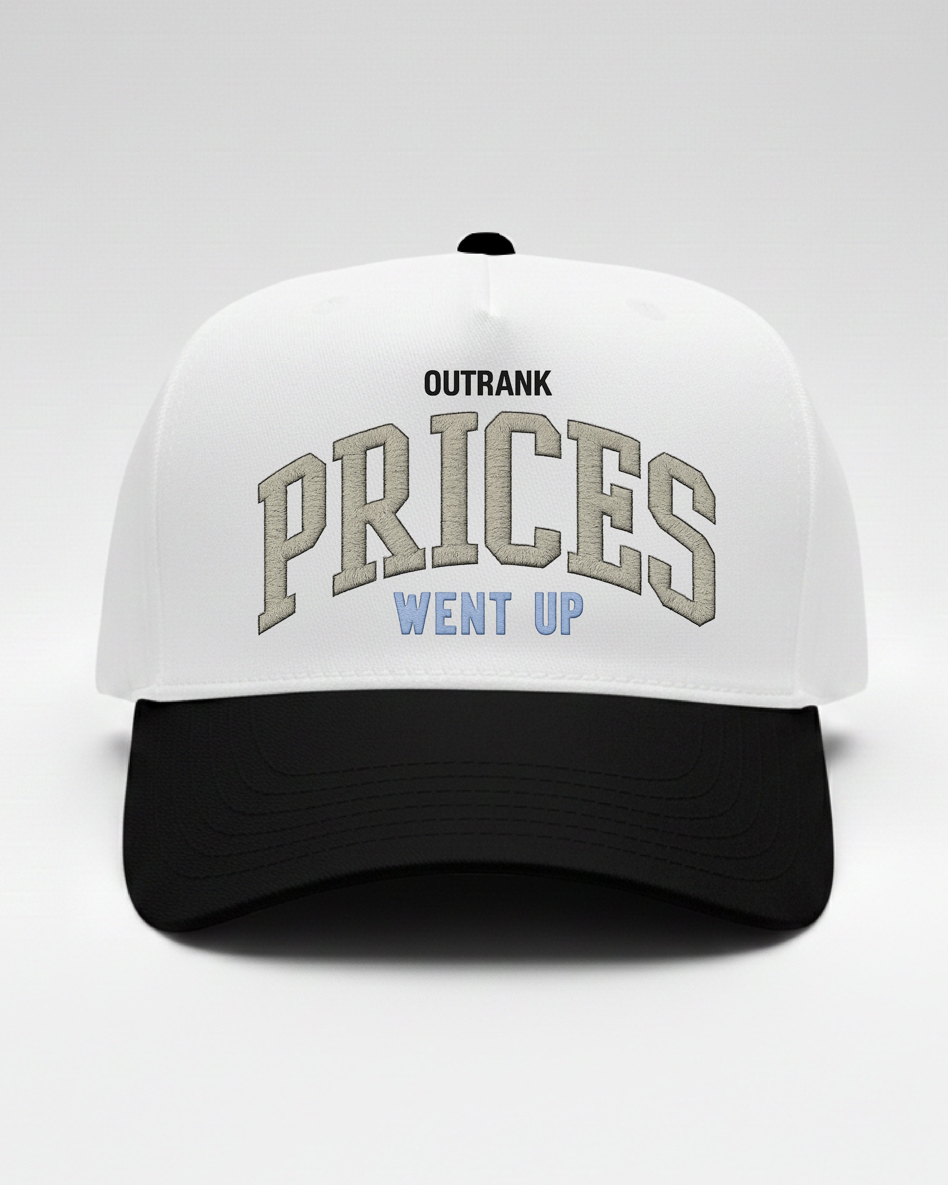 Prices Went Up Embroidered Snapback